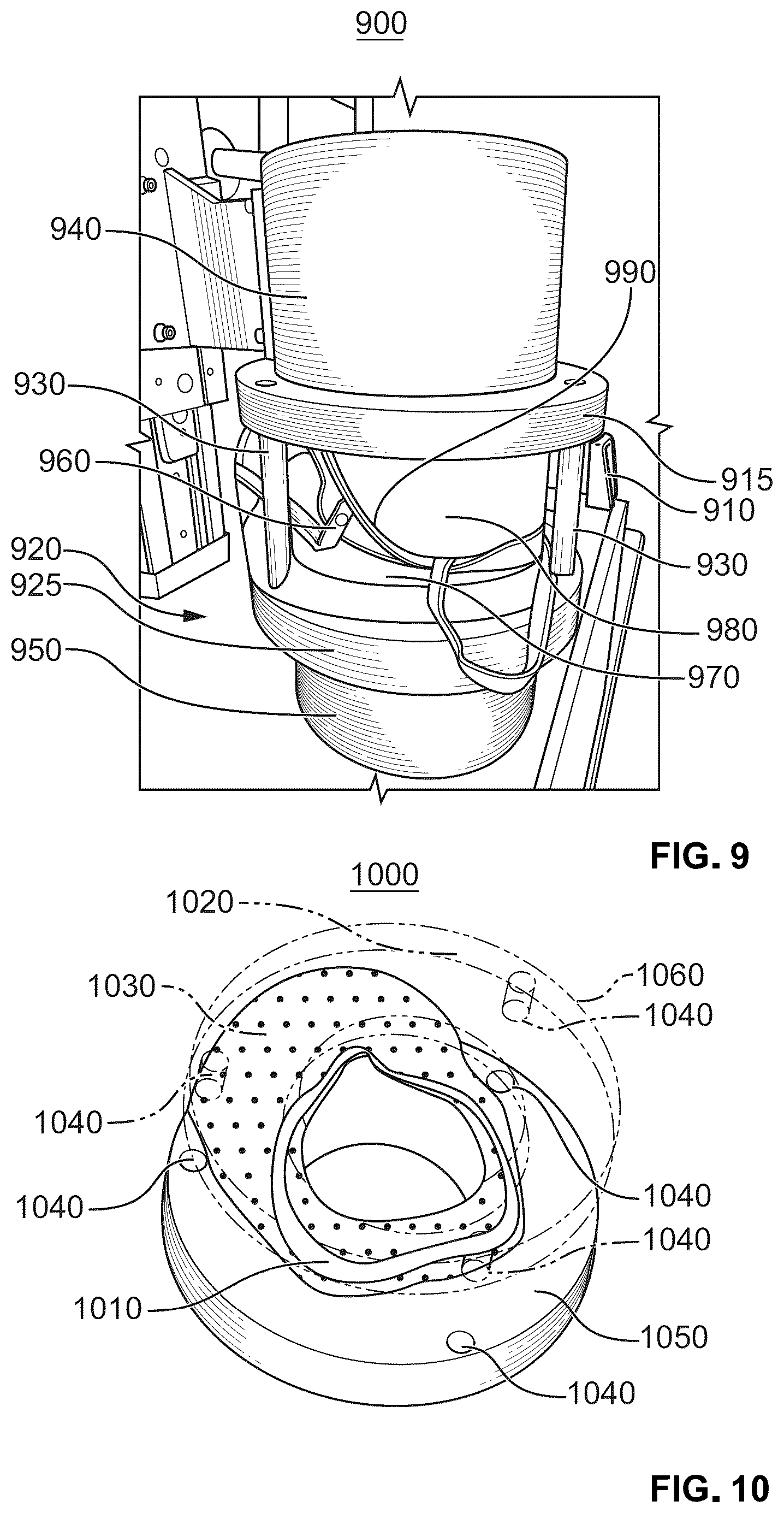 Patent US12564741 Figure 5 – Respirator test system