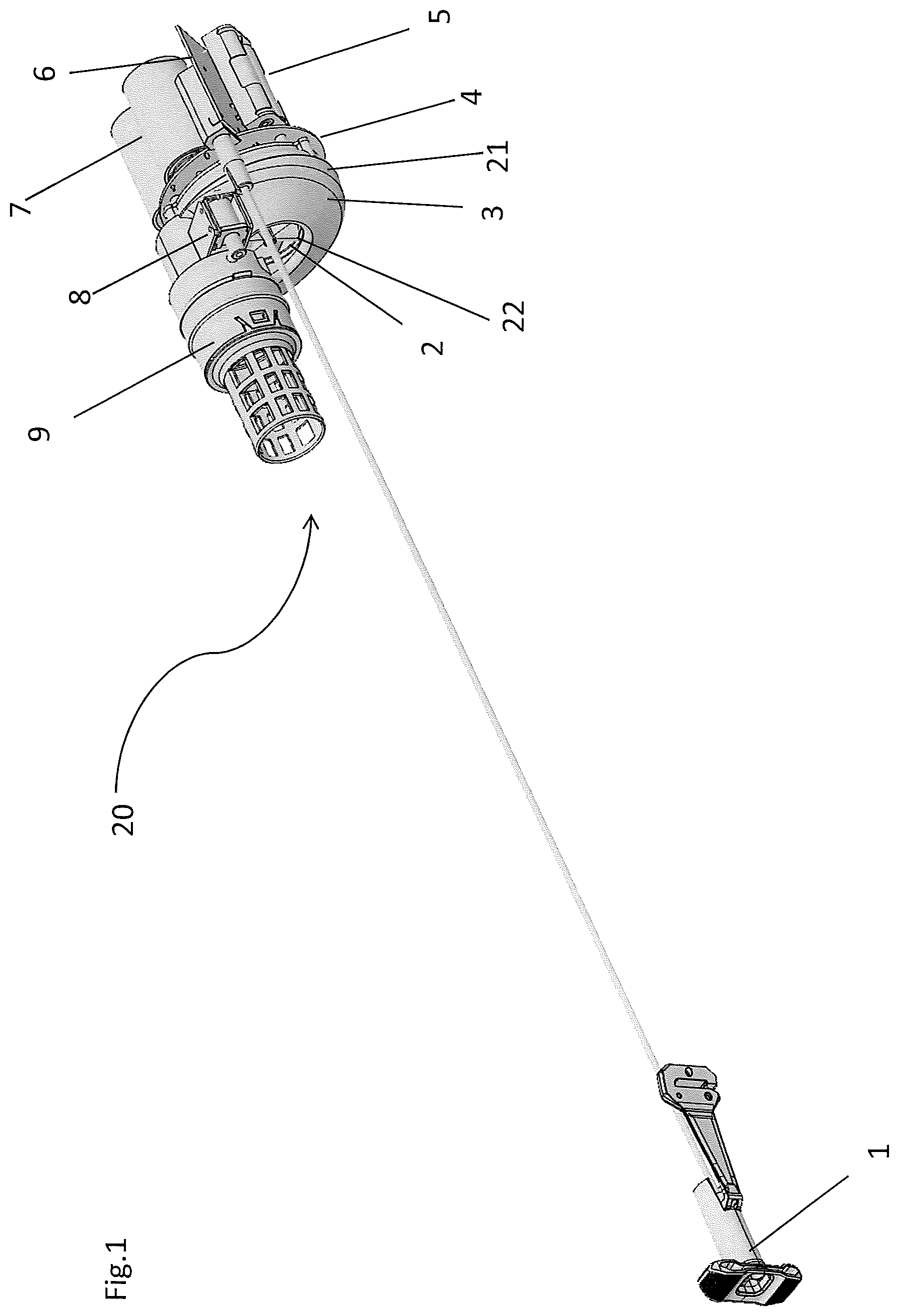 Patent US12564742 — Inflatable bag, avalanche backpack and method of deflating an inflatable bag — Figure 1