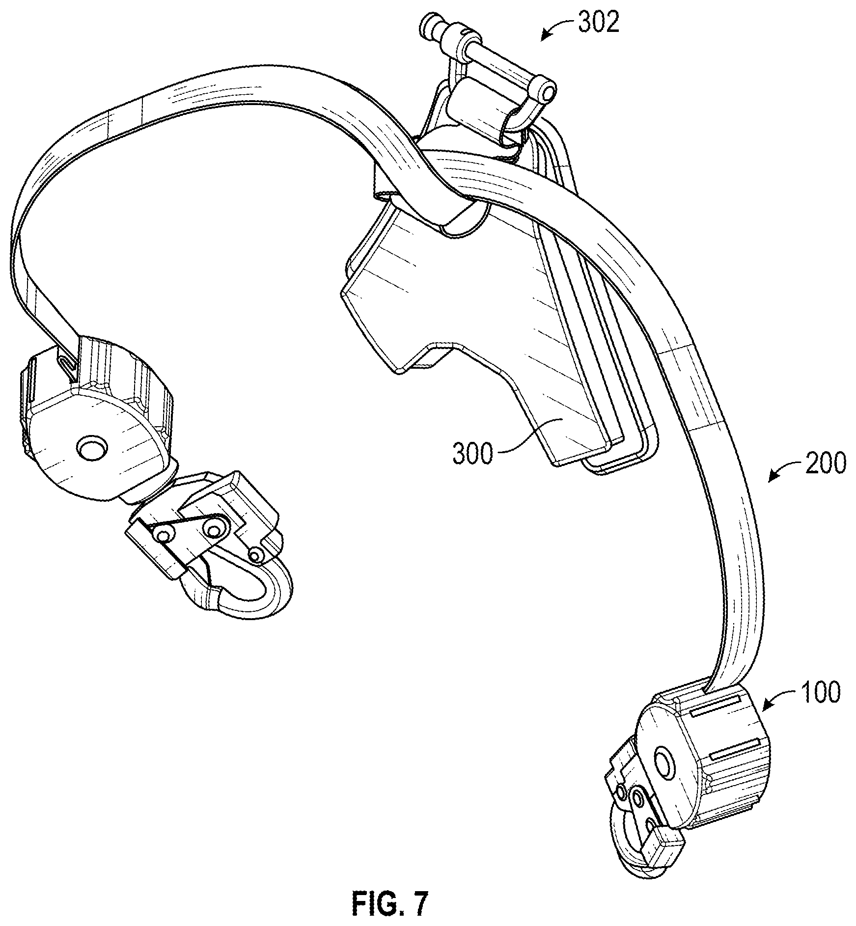 Patent US12564743 Figure 10 – Self-retracting lifeline system