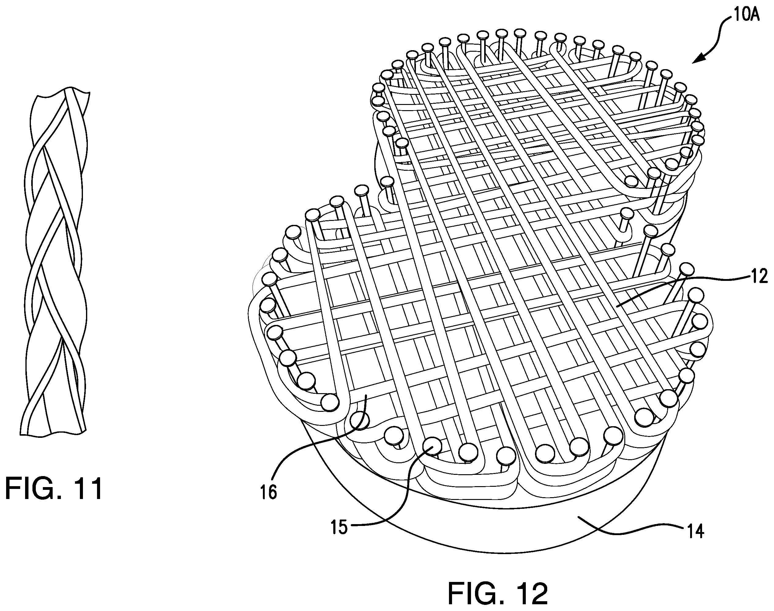 Patent US12564750 Figure 13 – Device for absorbing and dissipating the energy of a dropped or thrown object
