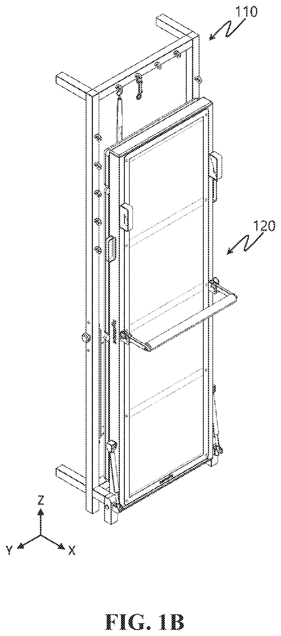 Patent US12564751 Figure 2 – Collapsible multipurpose exercise equipment