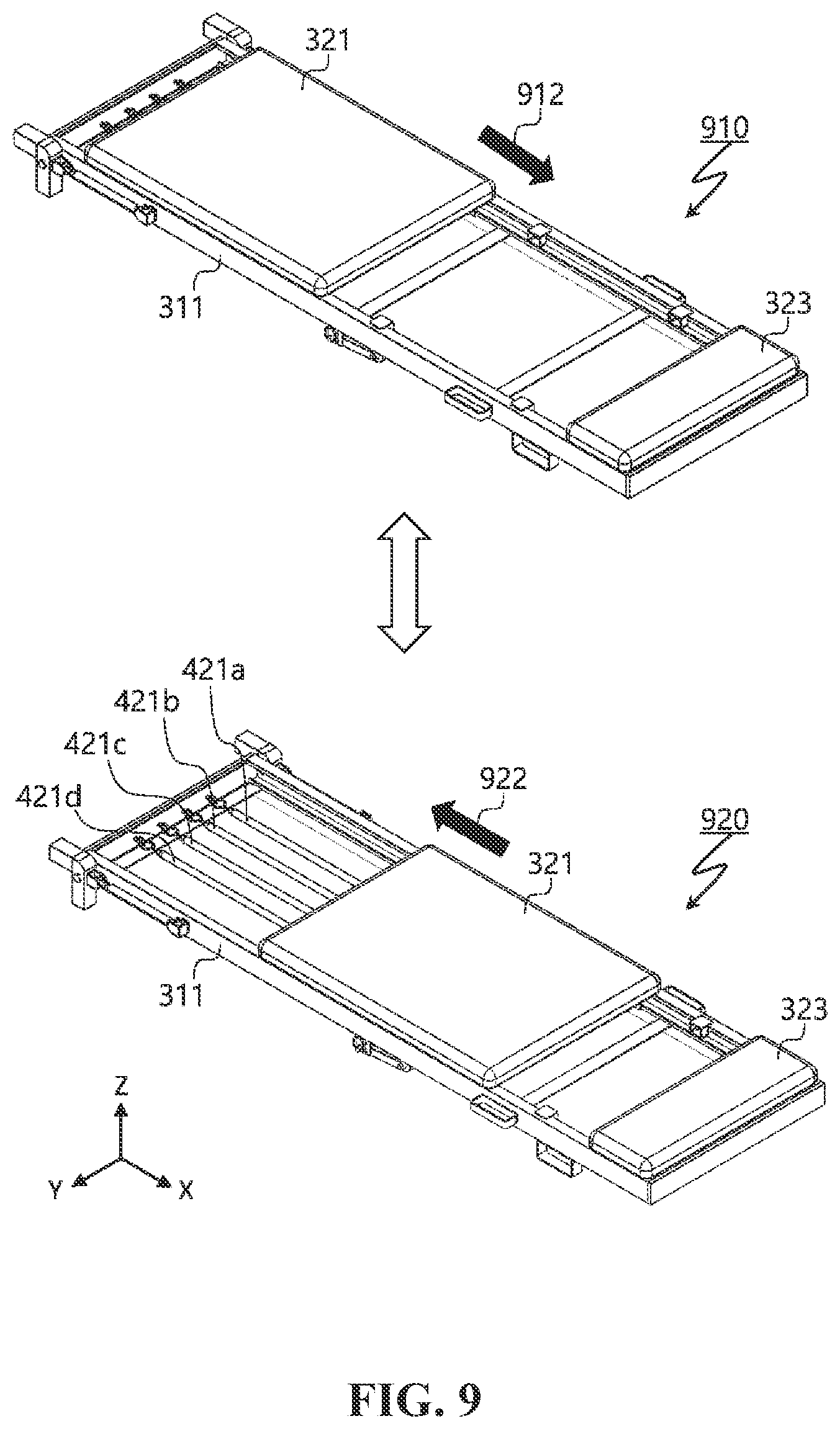 Patent US12564751 Figure 14 – Collapsible multipurpose exercise equipment