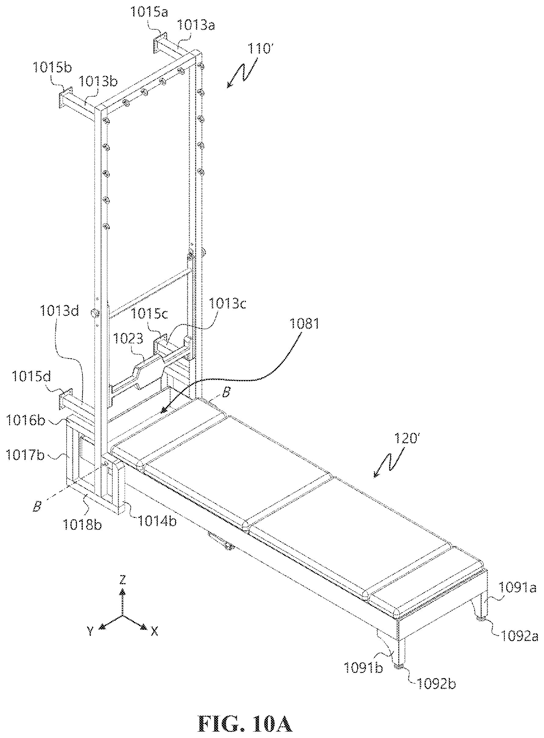 Patent US12564751 Figure 15 – Collapsible multipurpose exercise equipment