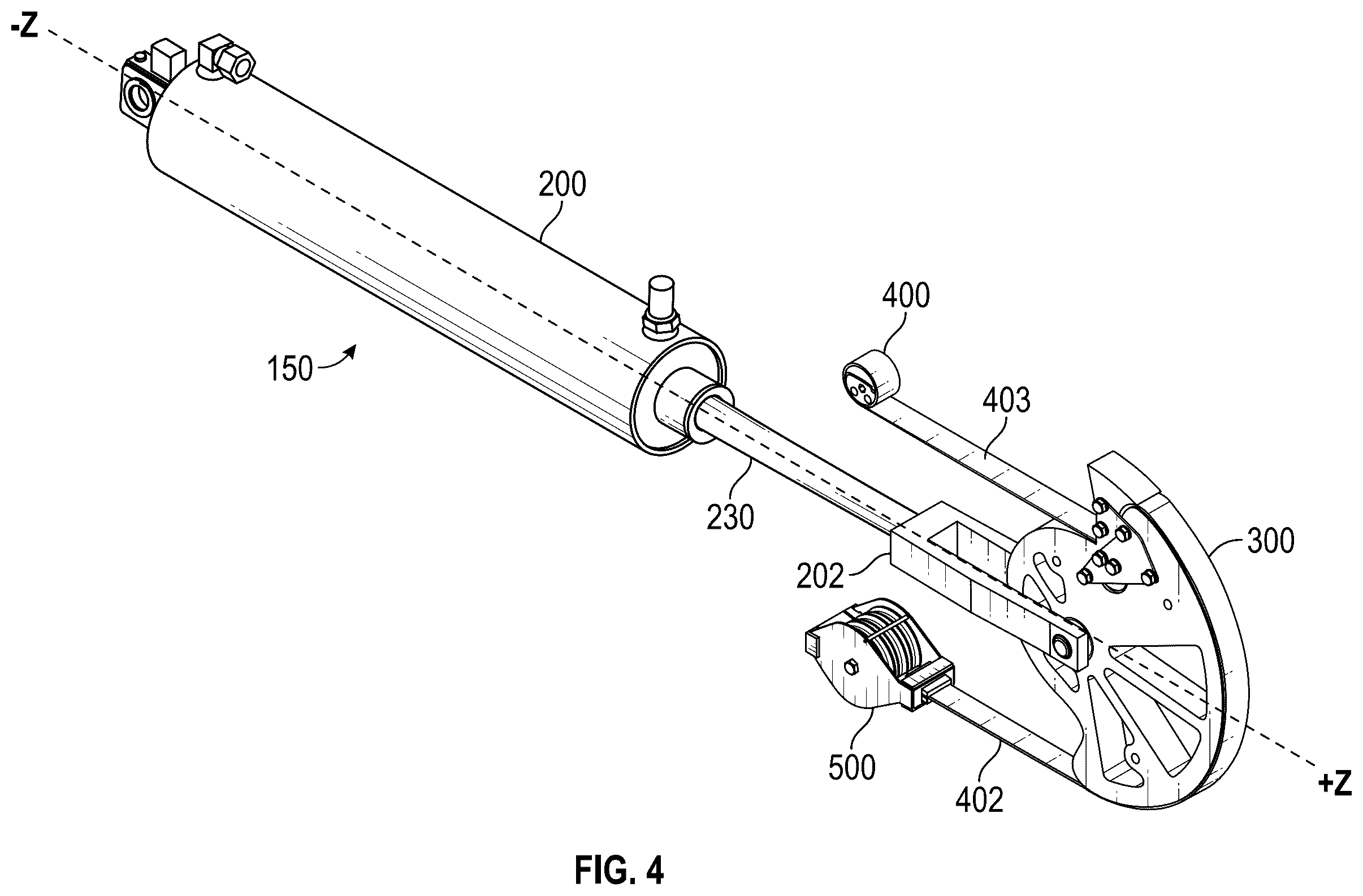 Patent US12564755 Figure 4 – Exercise apparatus with rotatable CAM