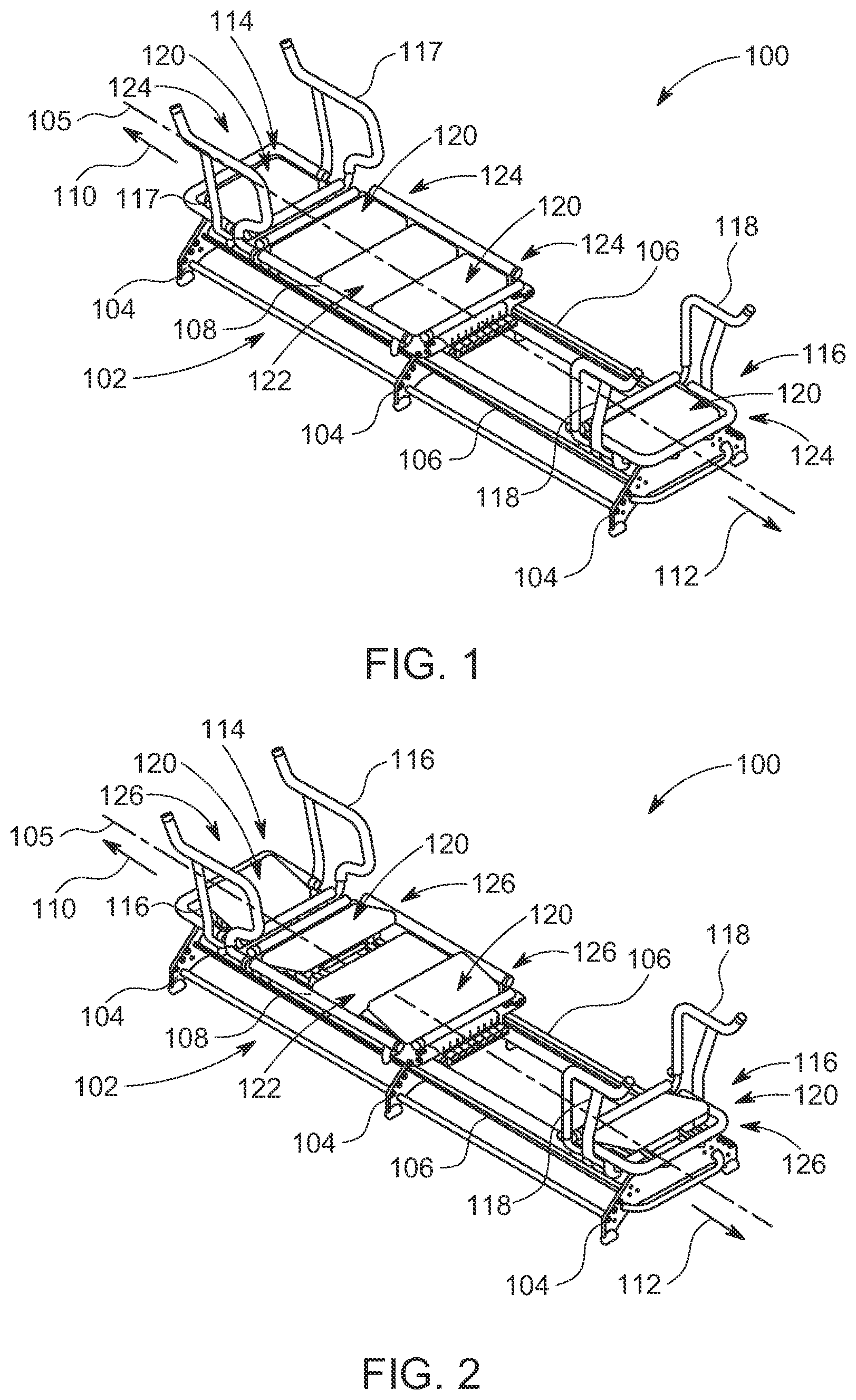 Patent US12564756 Figure 1 – Tilting pad assemblies for exercise machines