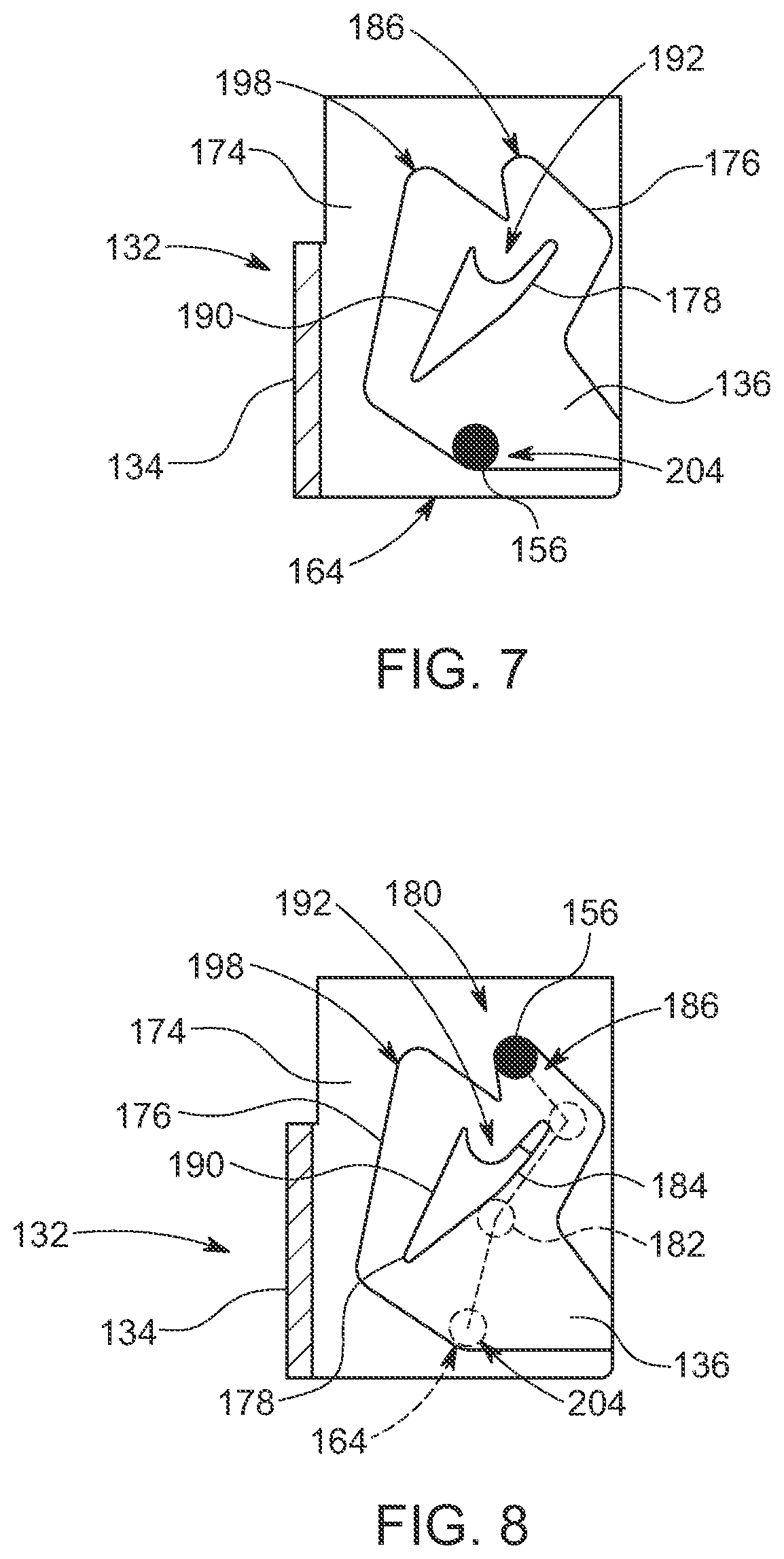 Patent US12564756 Figure 5 – Tilting pad assemblies for exercise machines