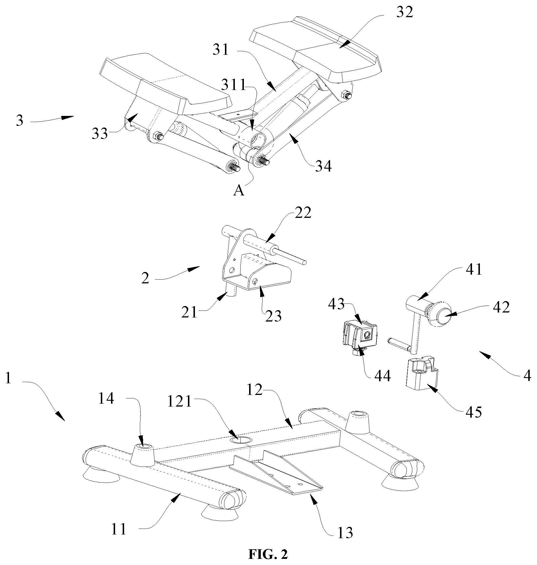Patent US12564759 Figure 2 – Stair stepper