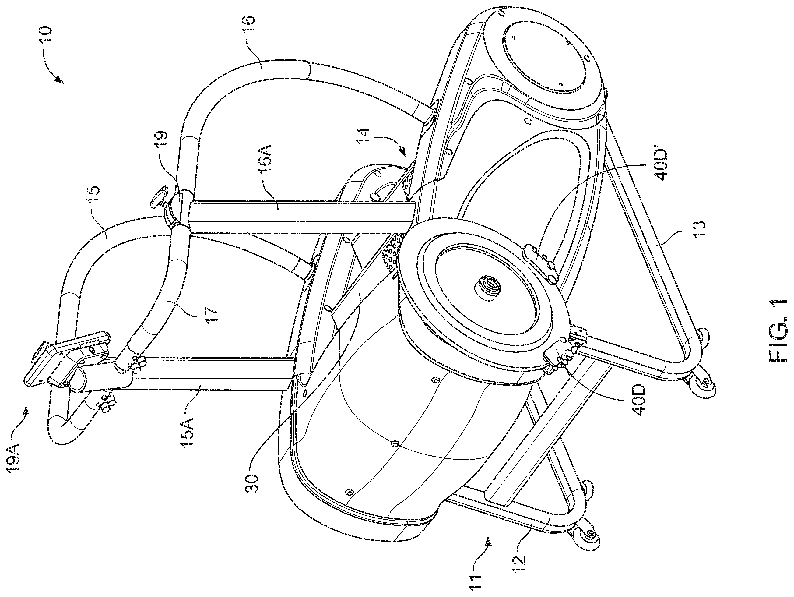 Patent US12564760 — Stair step exercise machine — Figure 1