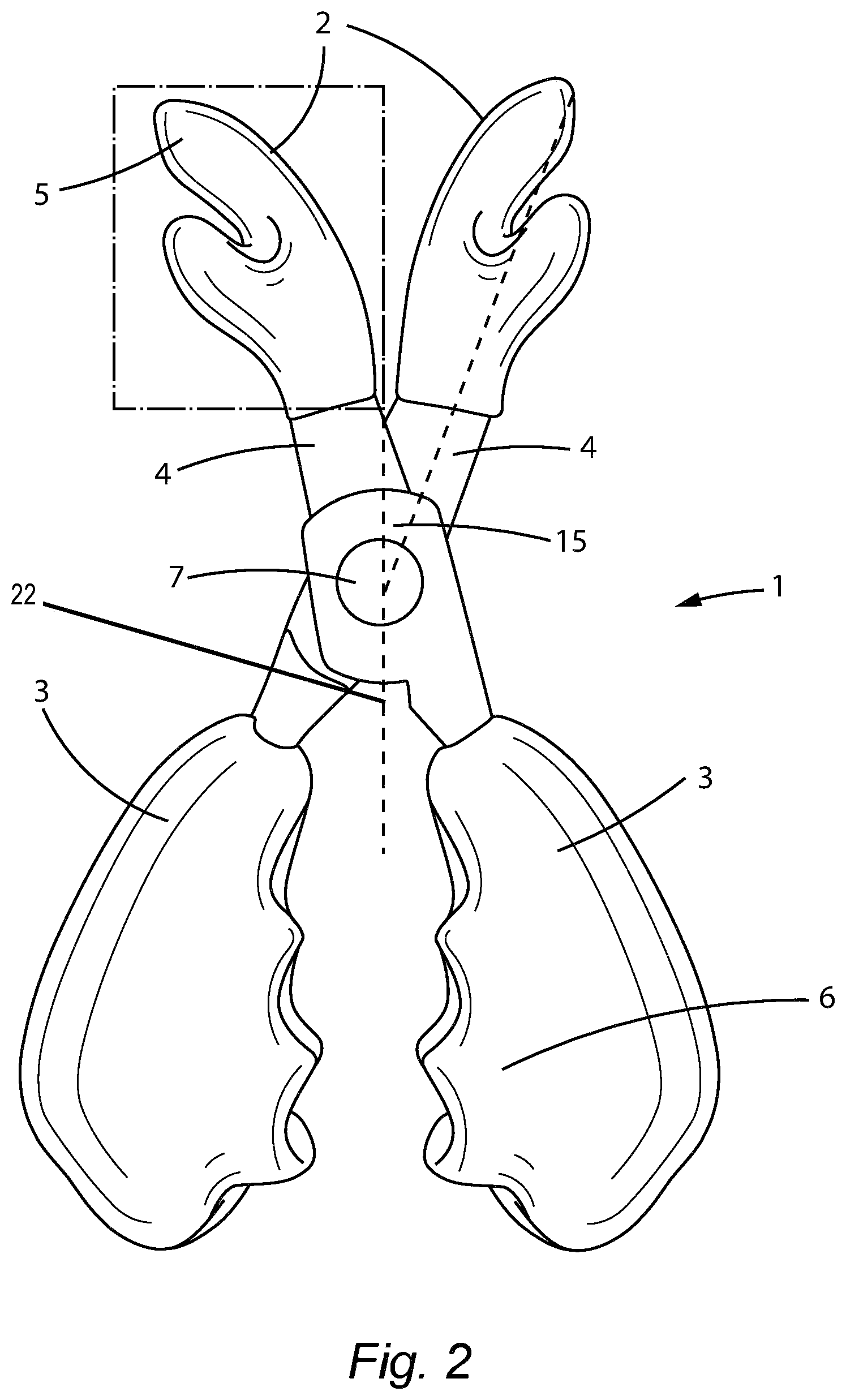 Patent US12564761 Figure 2 – Device for facial and neck muscles stimulation