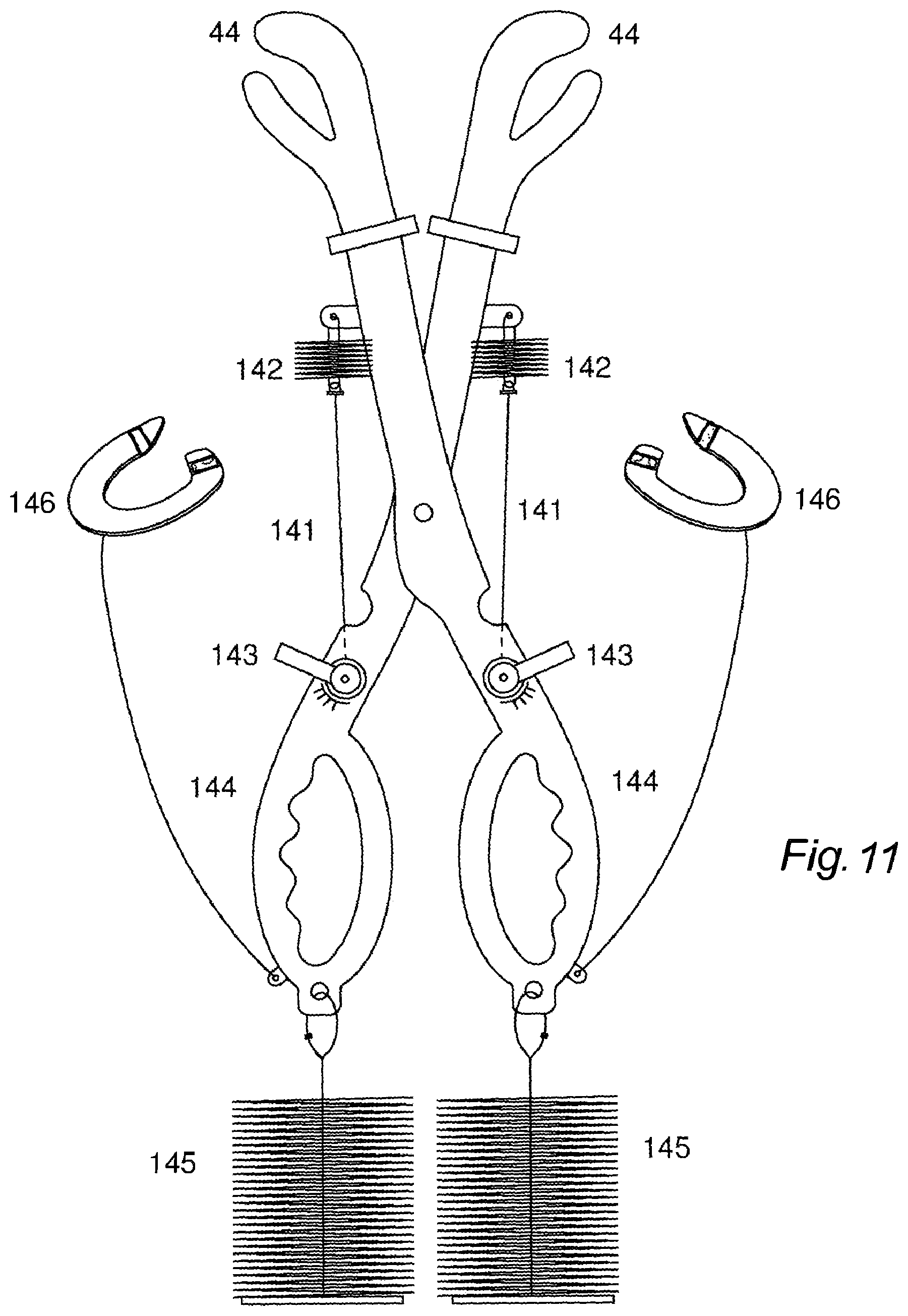 Patent US12564761 Figure 12 – Device for facial and neck muscles stimulation