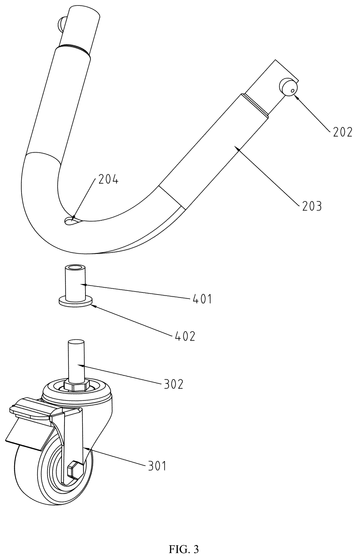 Patent US12564767 Figure 3 – Movable ball chair