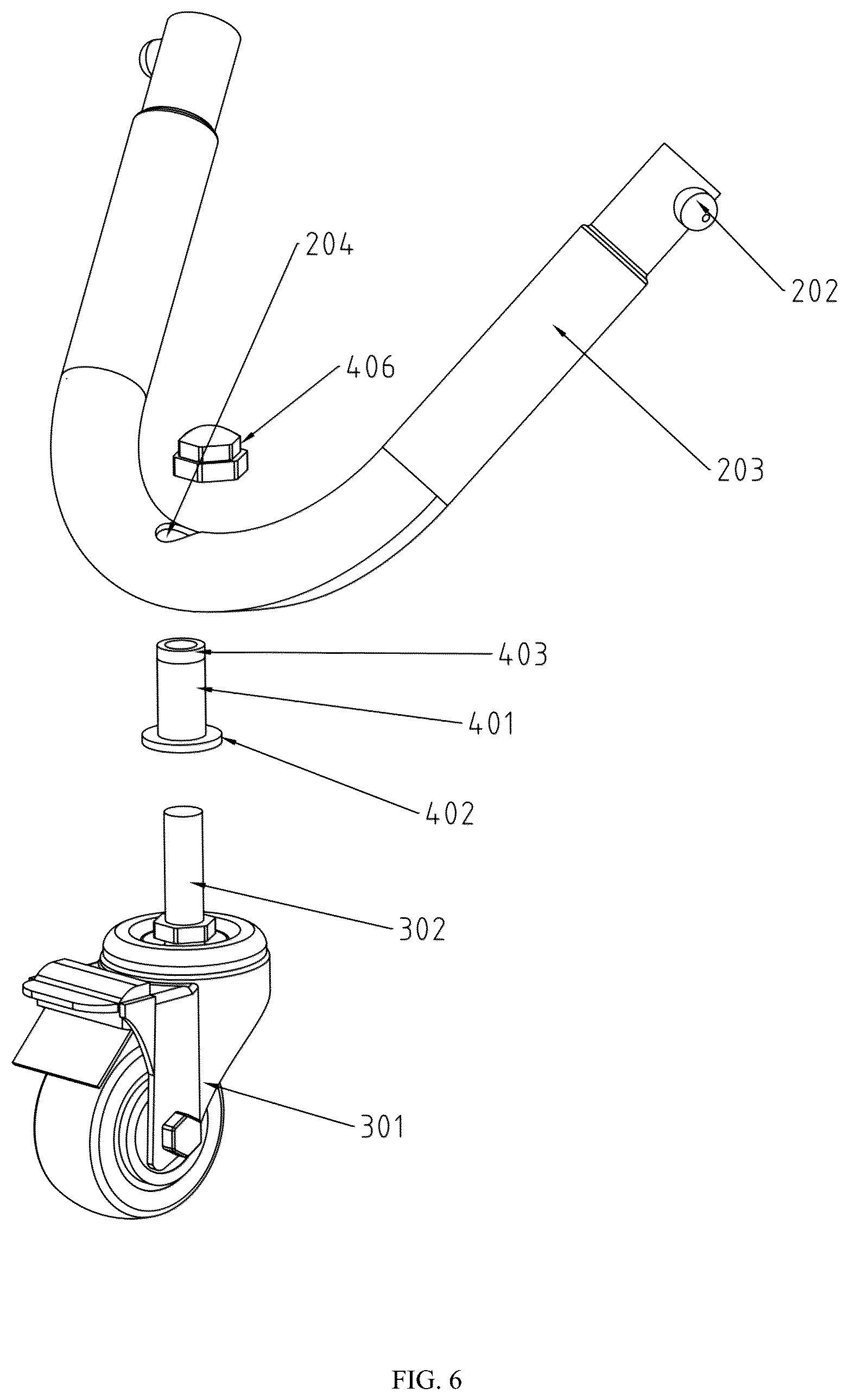 Patent US12564767 Figure 6 – Movable ball chair