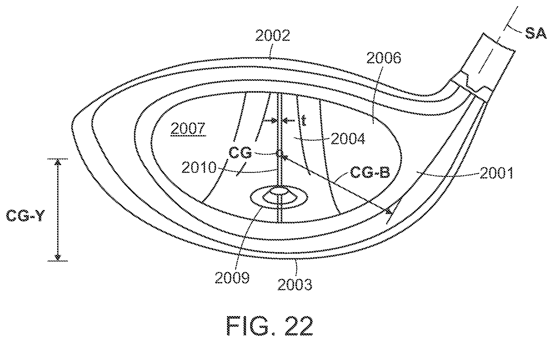 Patent US12564769 Figure 13 – Golf club head with separable aft body