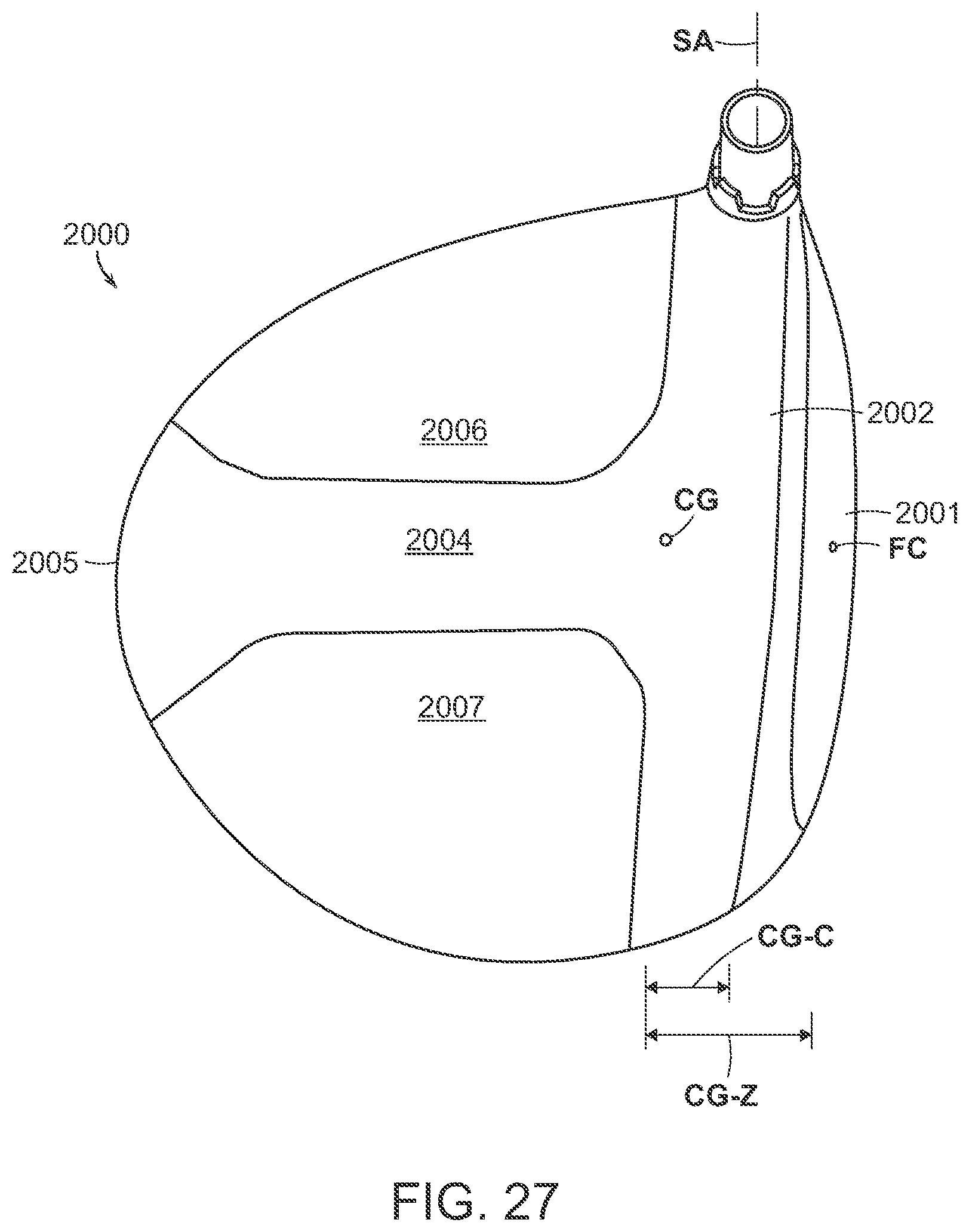 Patent US12564769 Figure 16 – Golf club head with separable aft body