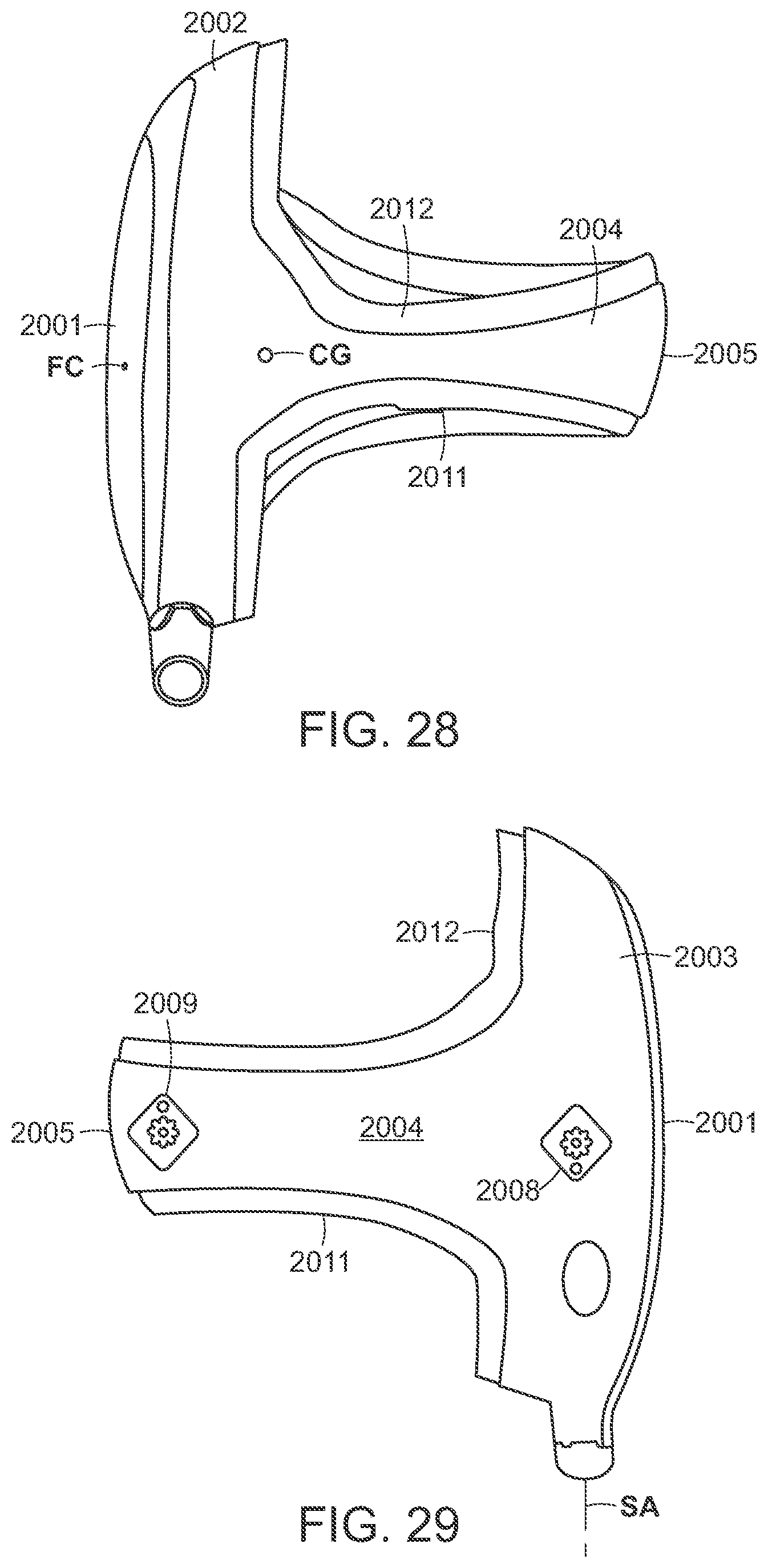 Patent US12564769 Figure 17 – Golf club head with separable aft body