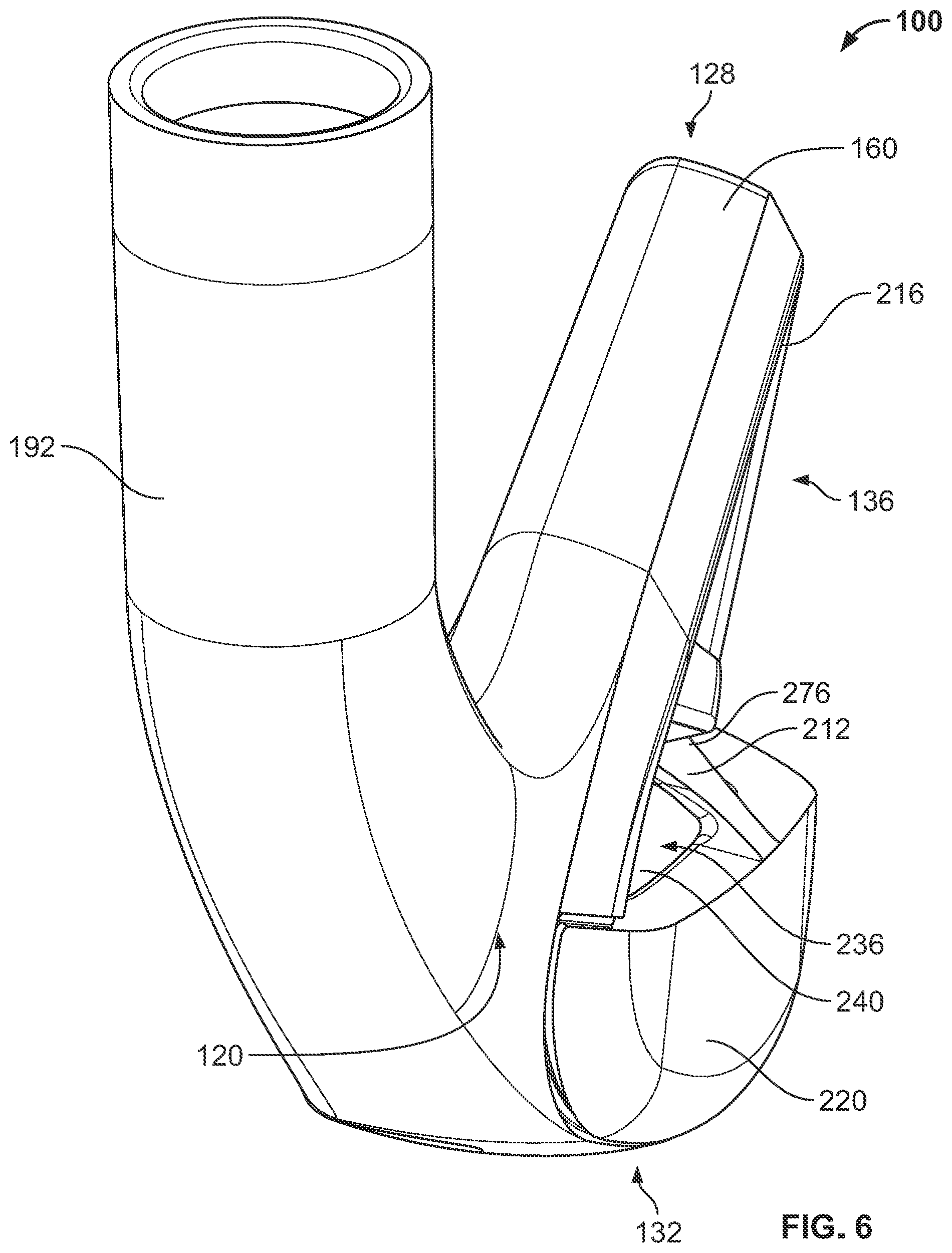 Patent US12564771 Figure 6 – Golf club head