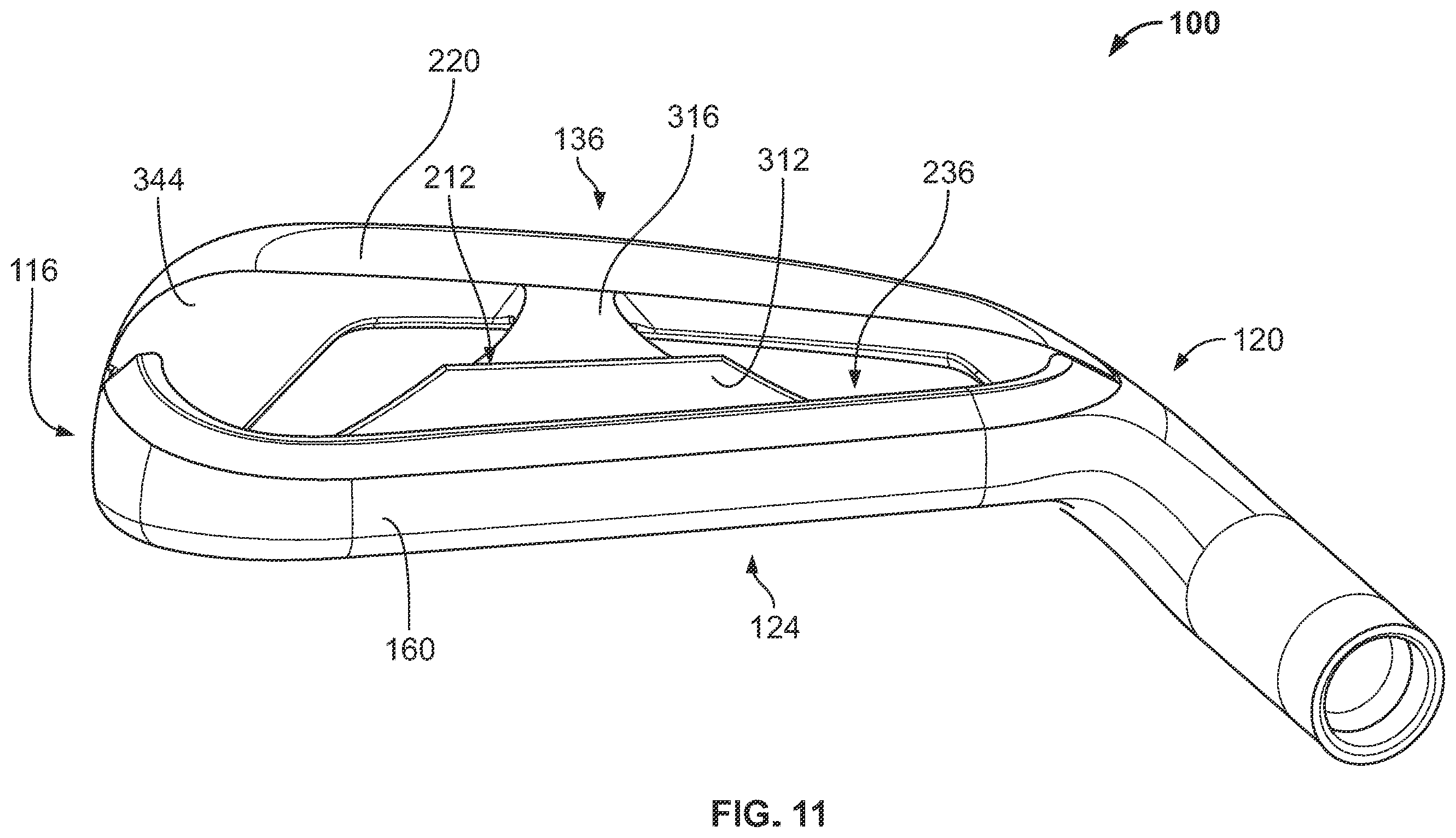 Patent US12564771 Figure 10 – Golf club head