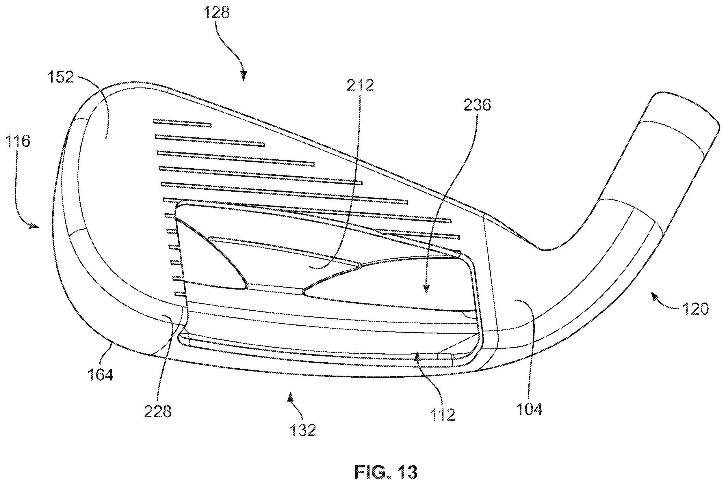 Patent US12564771 Figure 12 – Golf club head