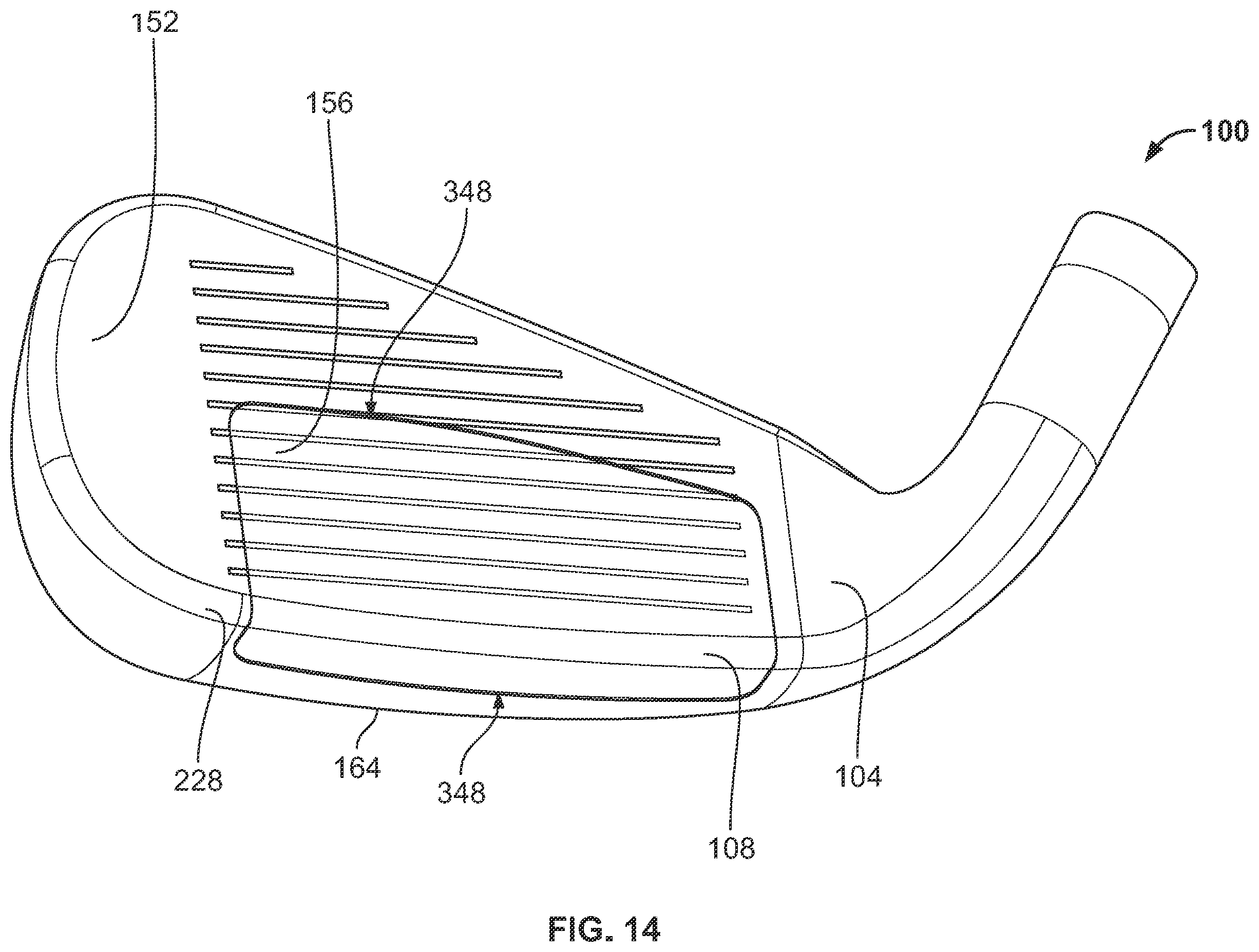 Patent US12564771 Figure 13 – Golf club head
