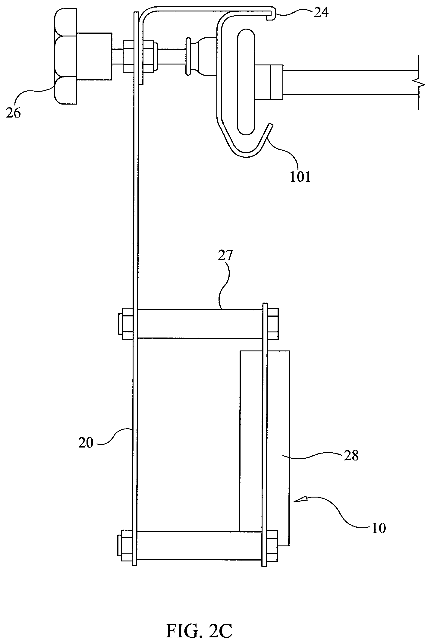 Patent US12564776 Figure 5 – Retractable sports activity device
