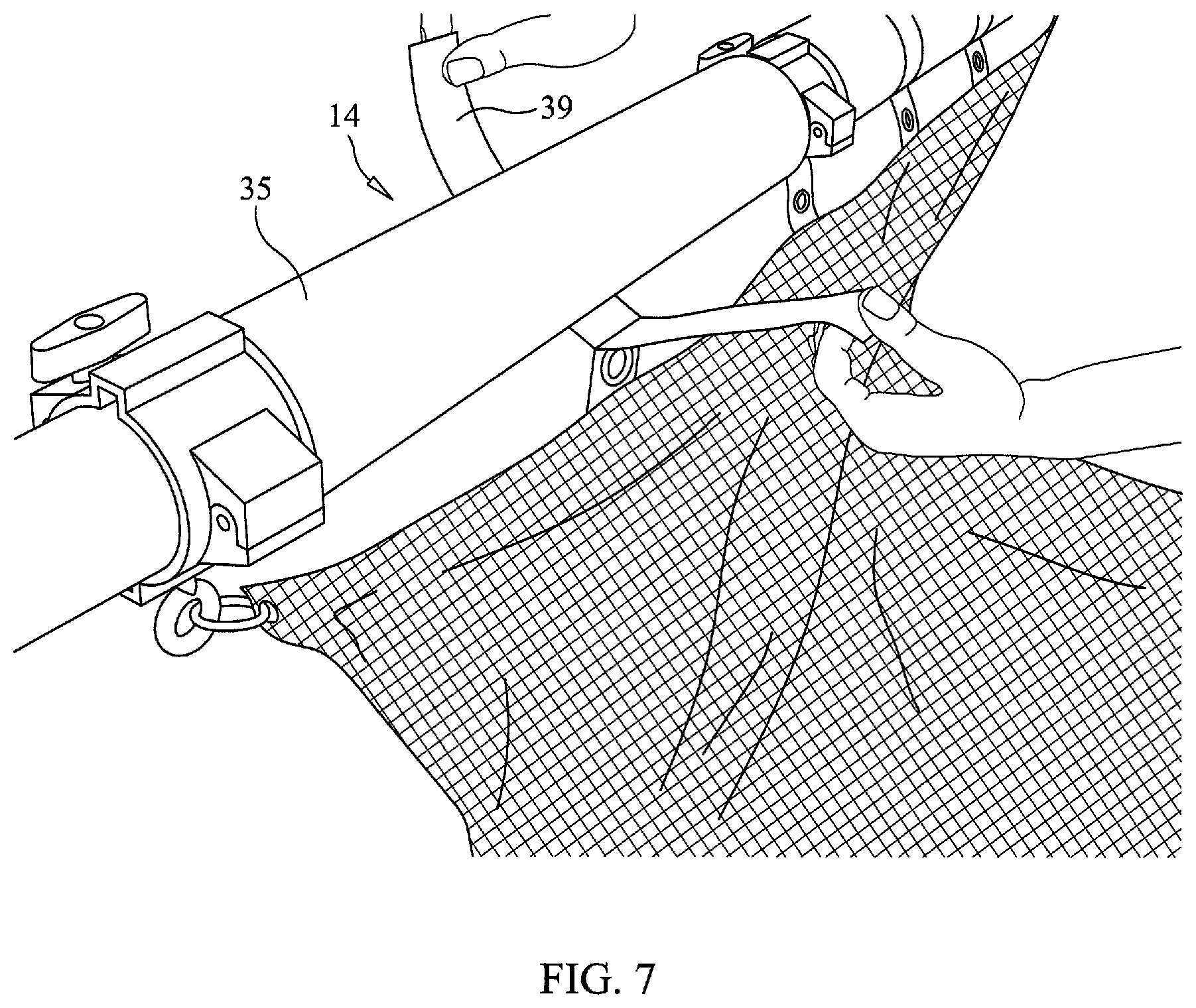 Patent US12564776 Figure 11 – Retractable sports activity device