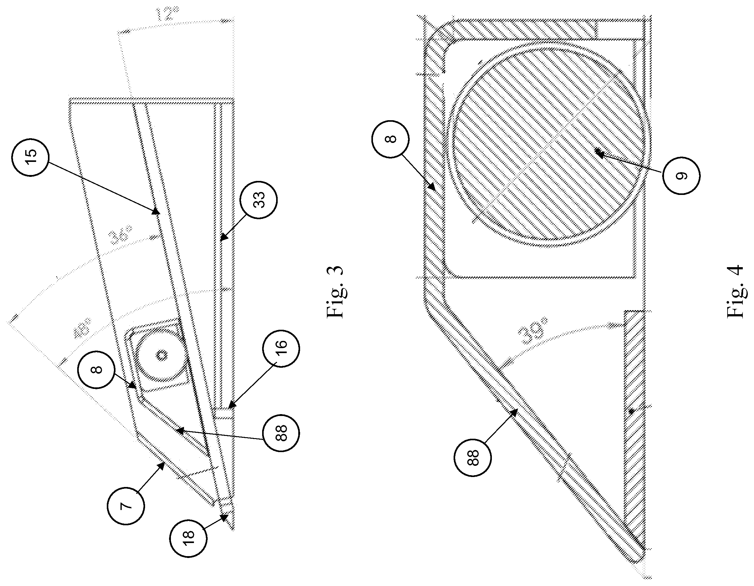 Patent US12564779 Figure 3 – Card dealing shoe with a pusher