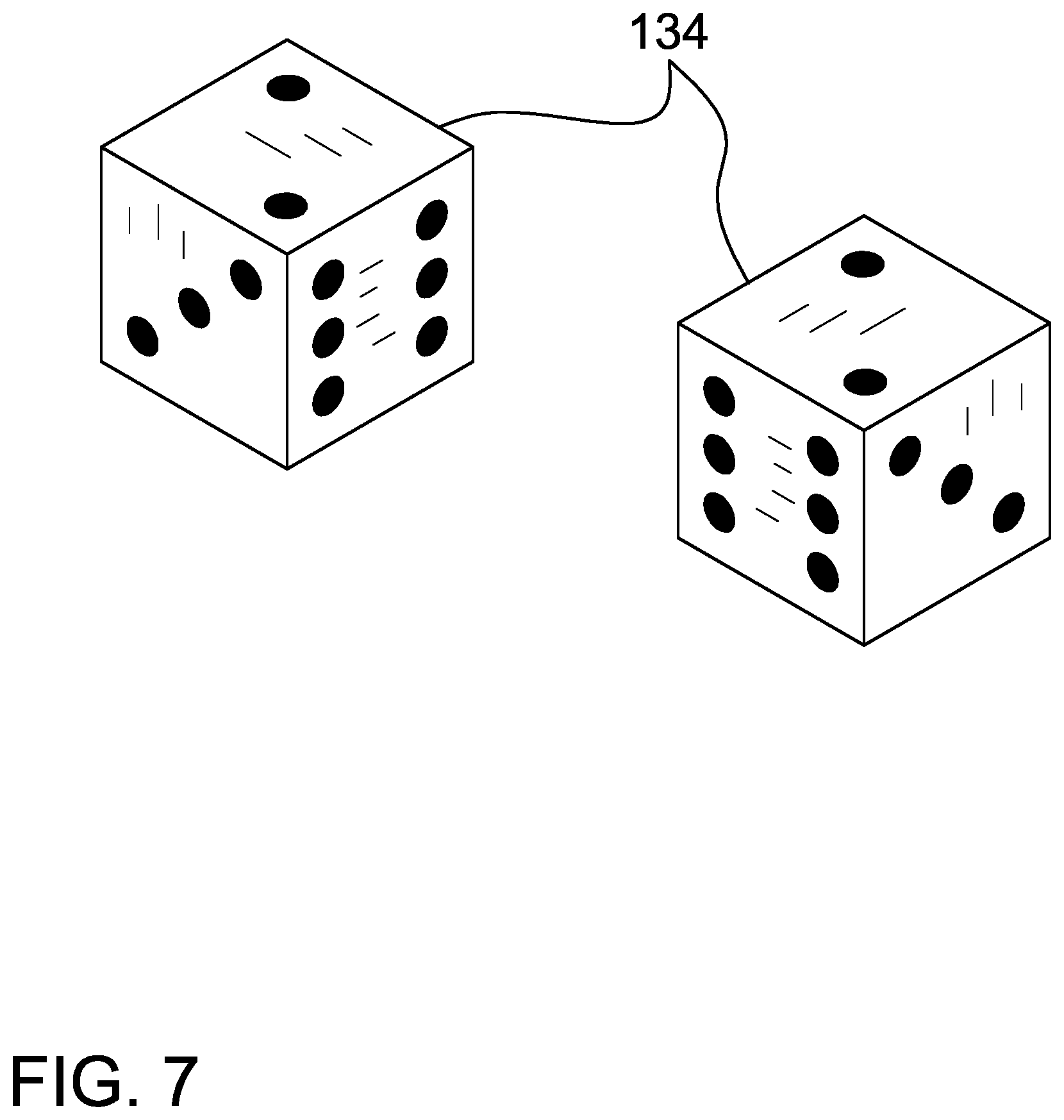 Patent US12564780 Figure 6 – Illuminated game board with stackable play pieces