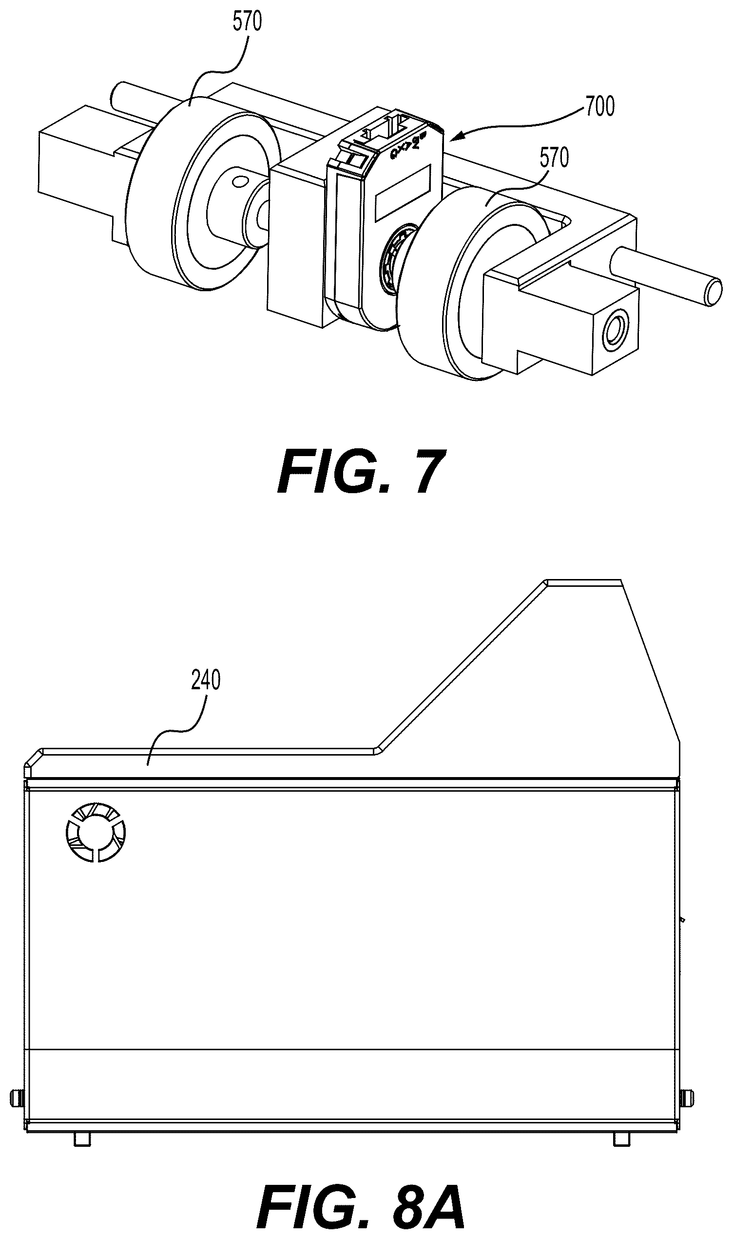 Patent US12564781 Figure 9 – Vacuum manifold for a roller scraper system
