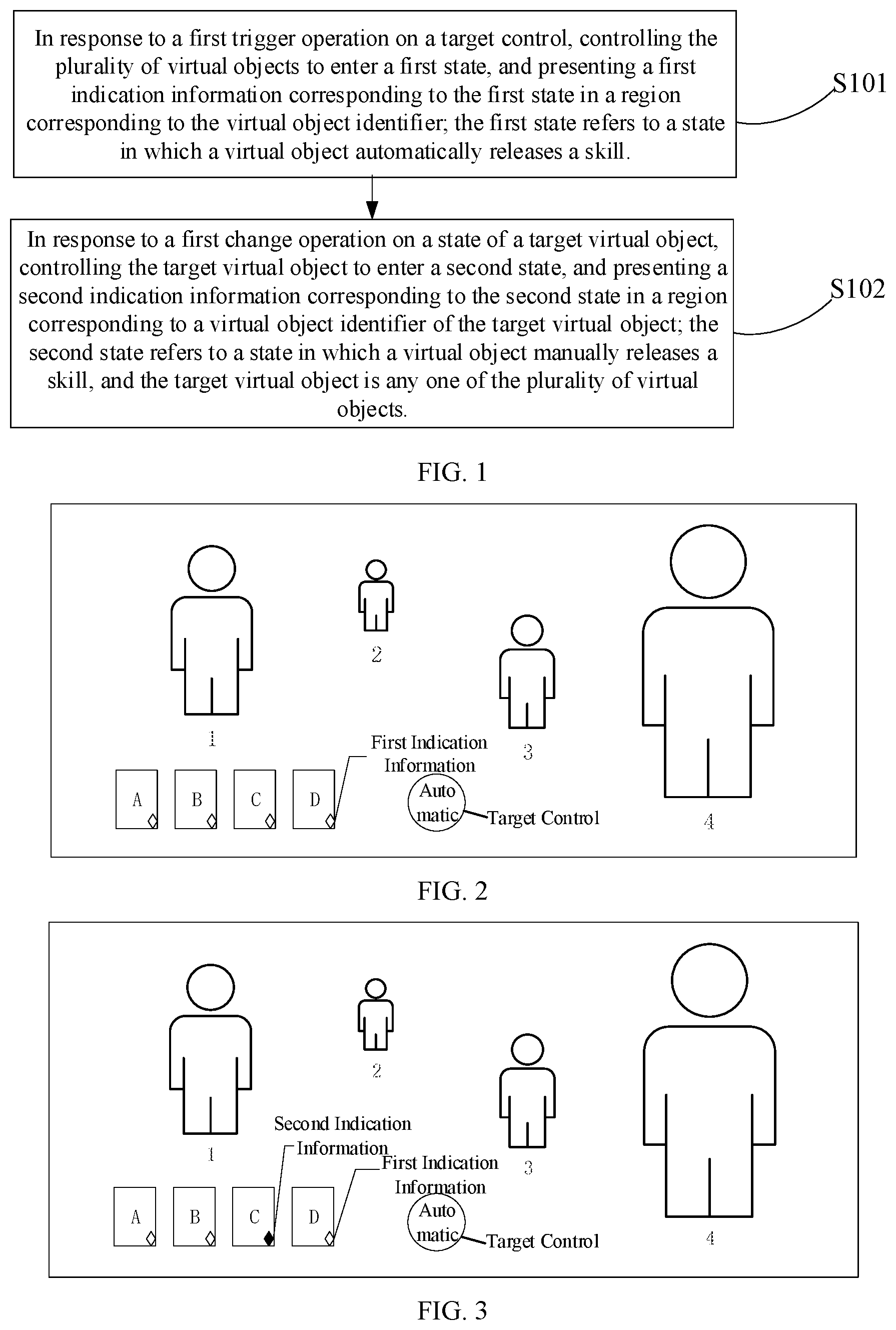 Patent US12564786 Figure 1 – Interactive control method, apparatus, computer device, and readable storage medium