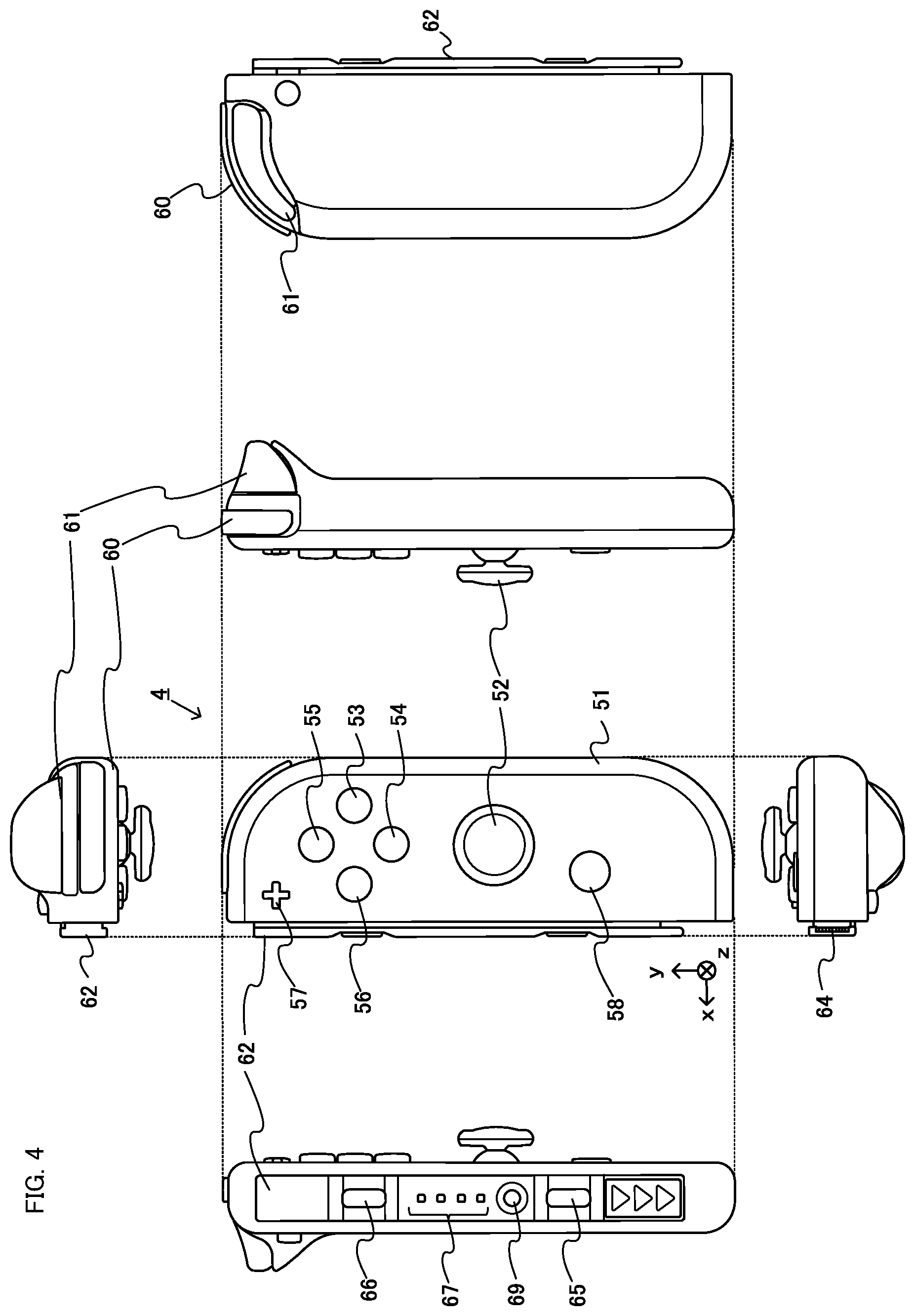 Patent US12564788 Figure 4 – Storage medium, information processing system, information processing apparatus, and information processing method