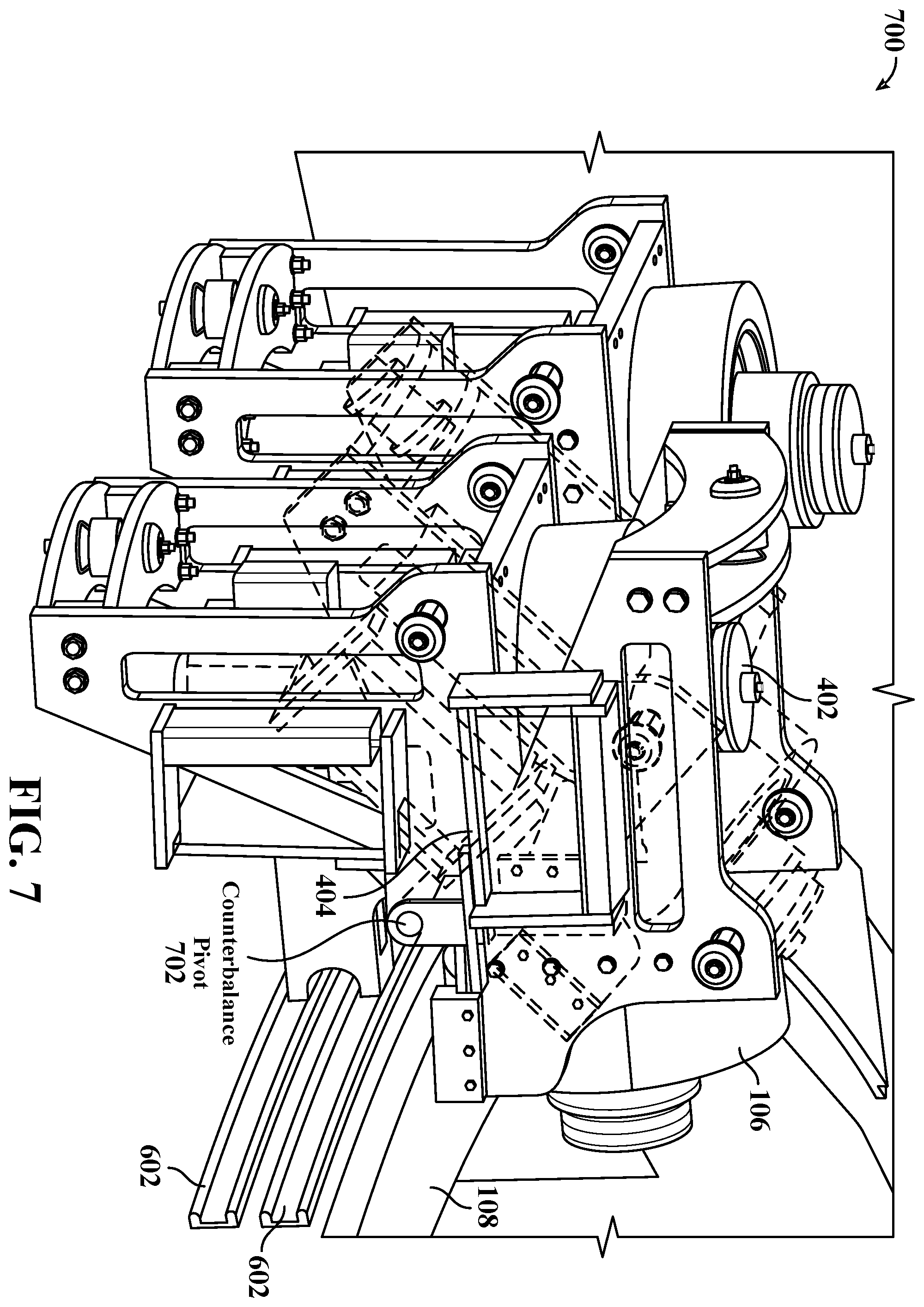 Patent US12564792 Figure 7 – Method of bogie replacement for turntable station
