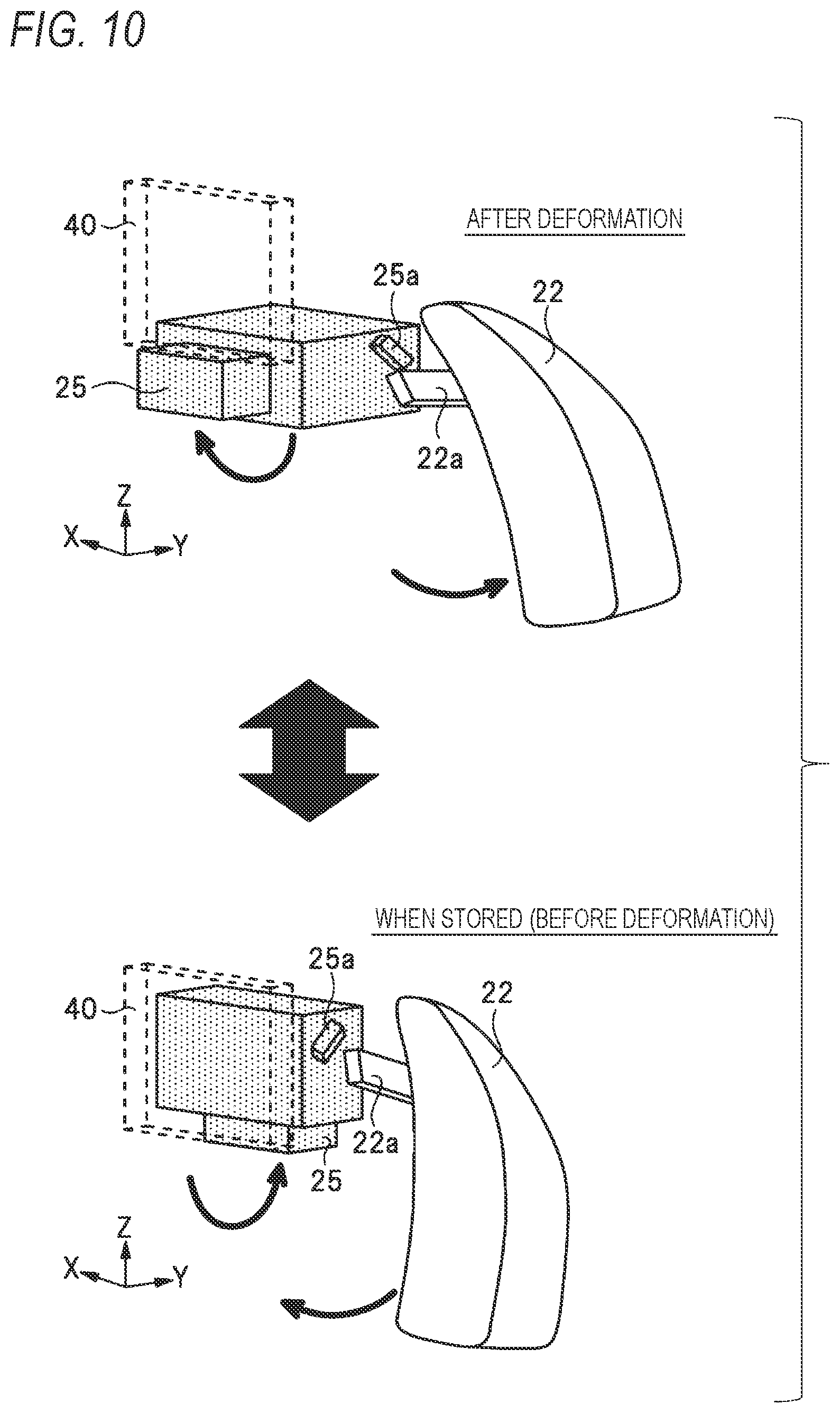 Patent US12564793 Figure 8 – Deformable toy
