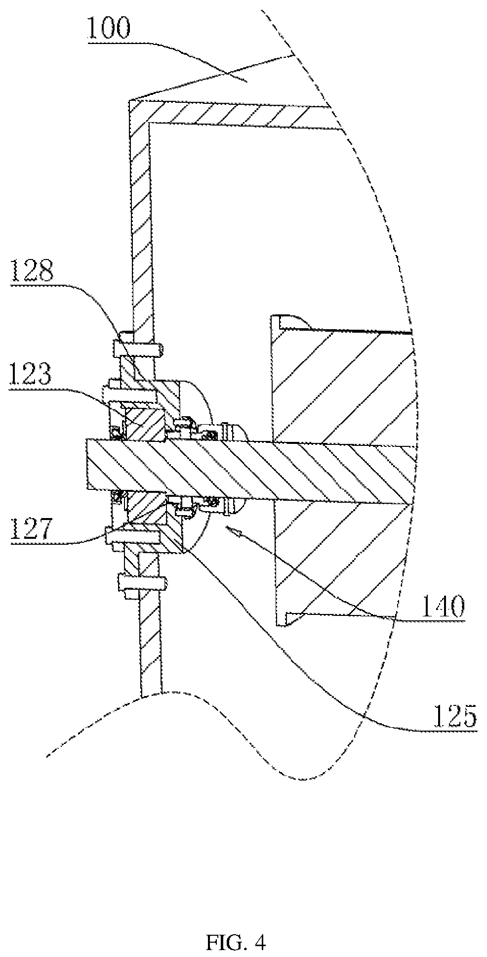 Patent US12564797 Figure 3 – Countercurrent extraction device for spinning