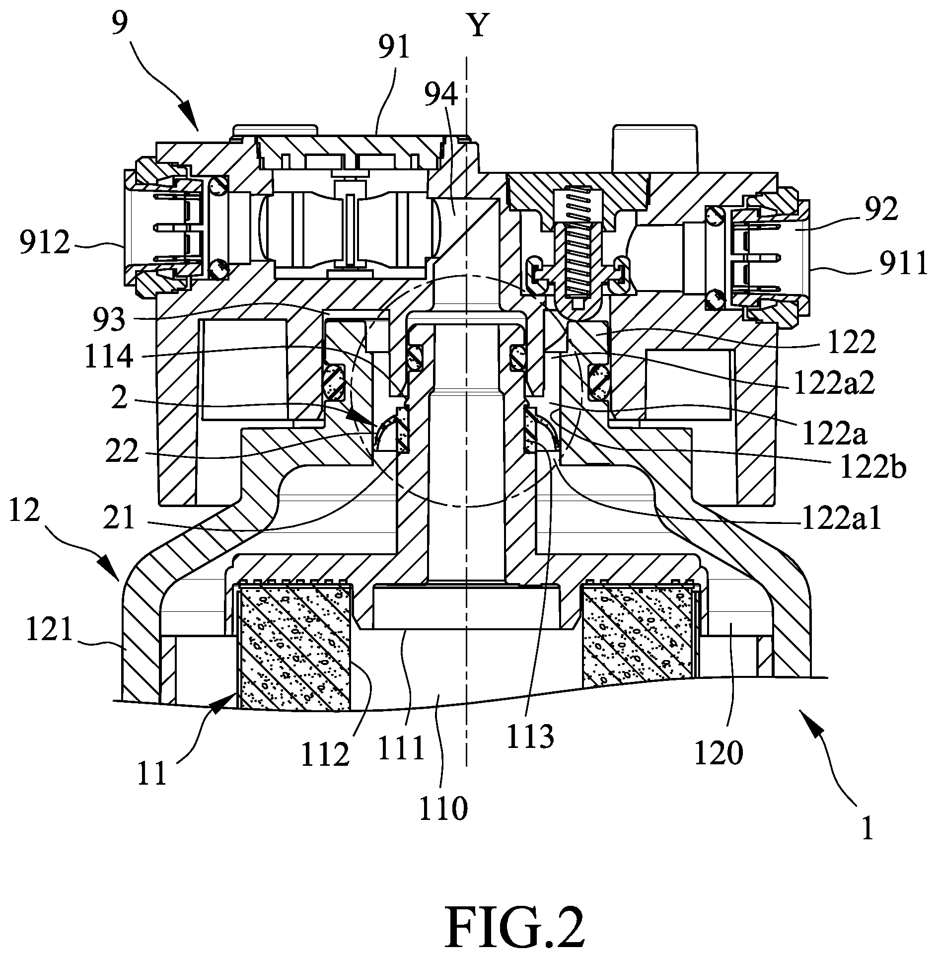 Patent US12564800 Figure 2 – Backflow-preventing filter module
