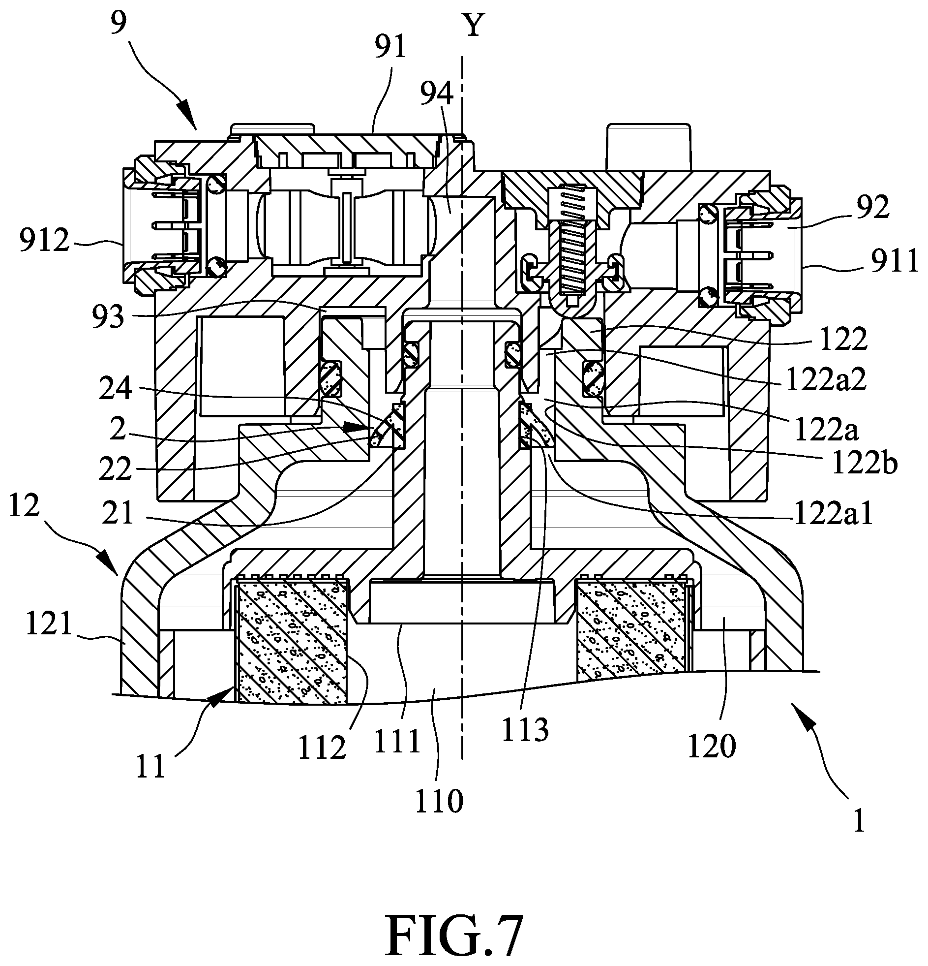 Patent US12564800 Figure 6 – Backflow-preventing filter module