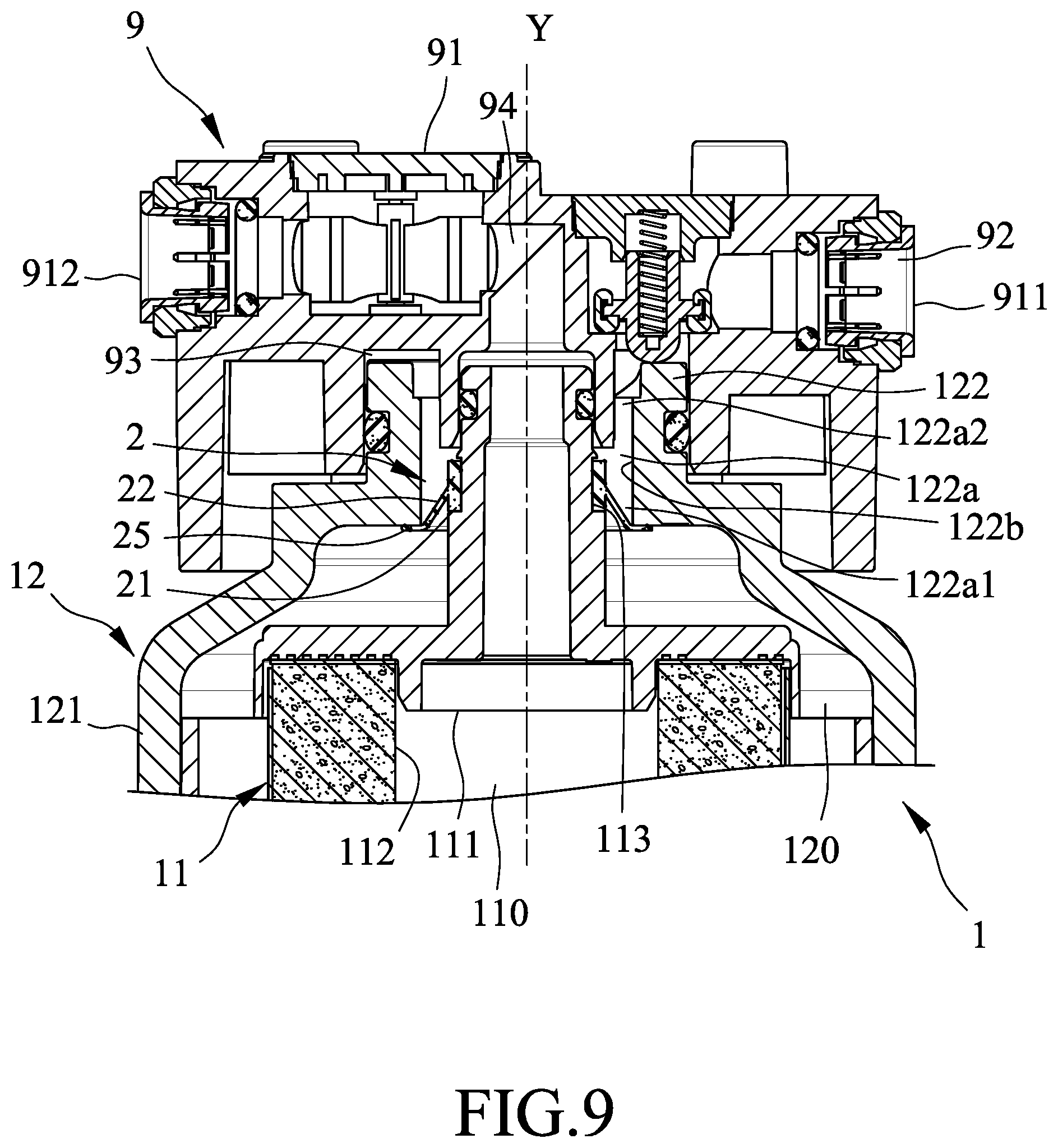 Patent US12564800 Figure 8 – Backflow-preventing filter module