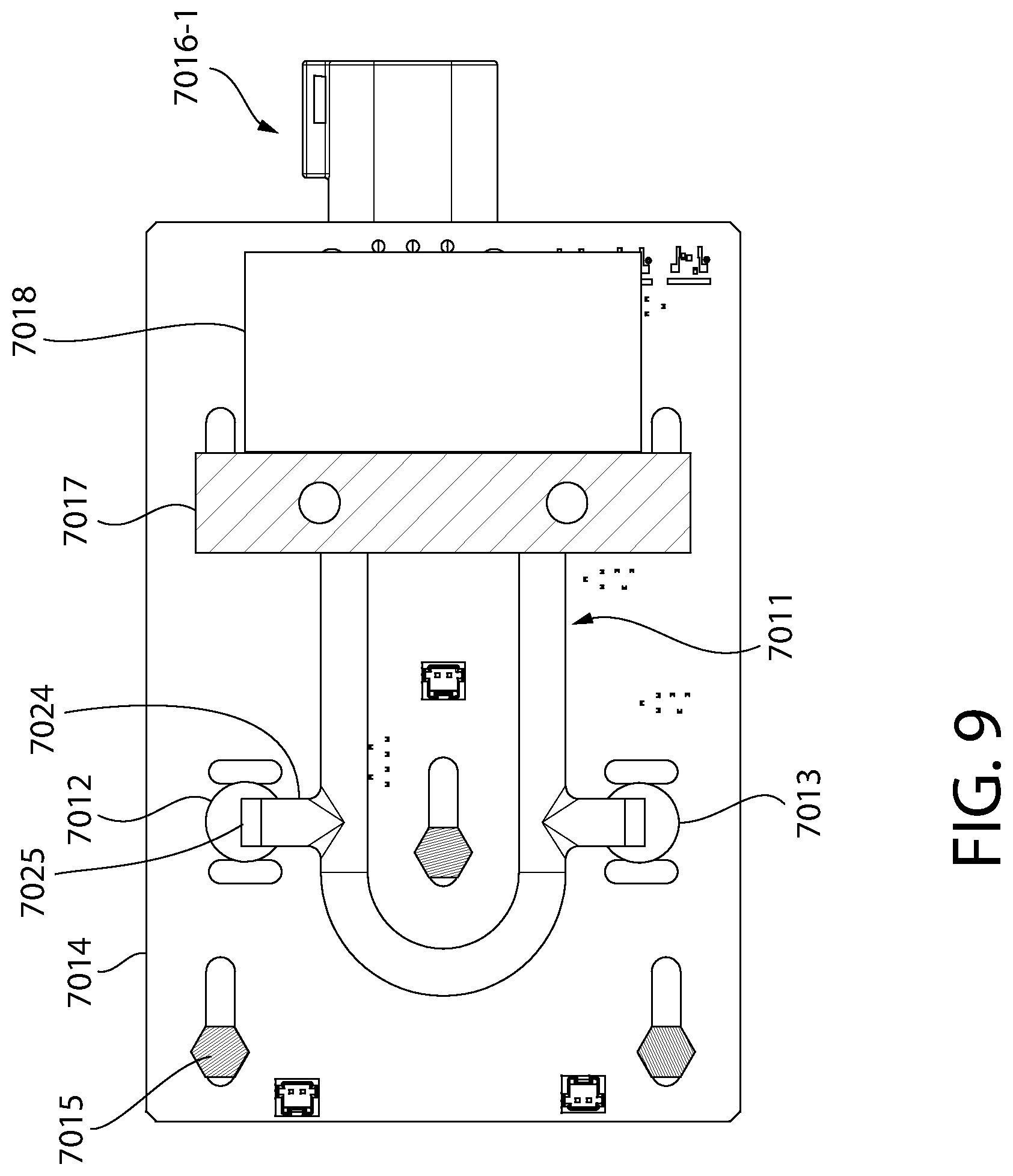 Patent US12564802 Figure 9 – Multiplexed pneumatic control air system for slurry filtration