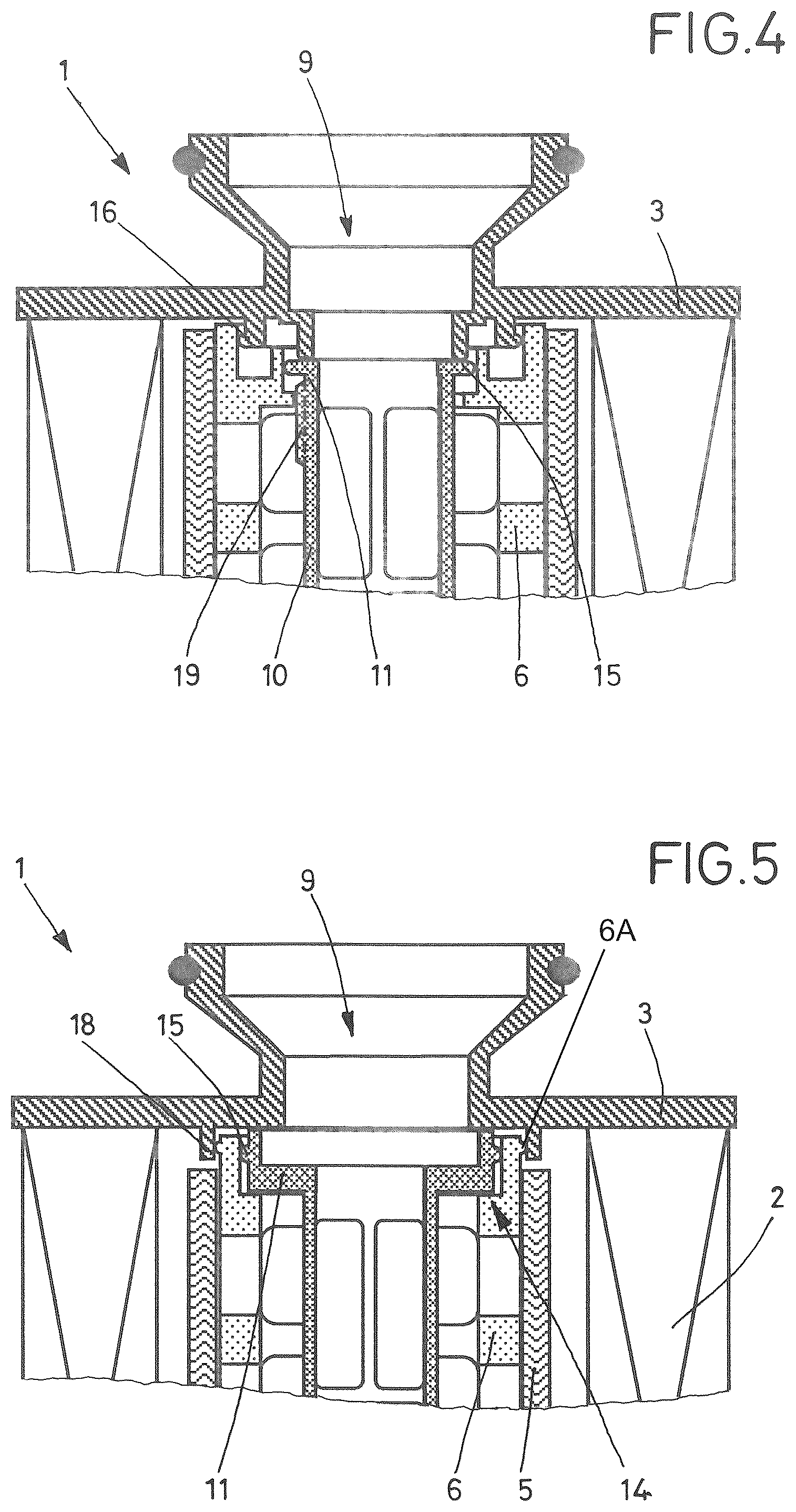 Patent US12564805 Figure 3 – Filter insert for a fuel filter with three-stage filtration