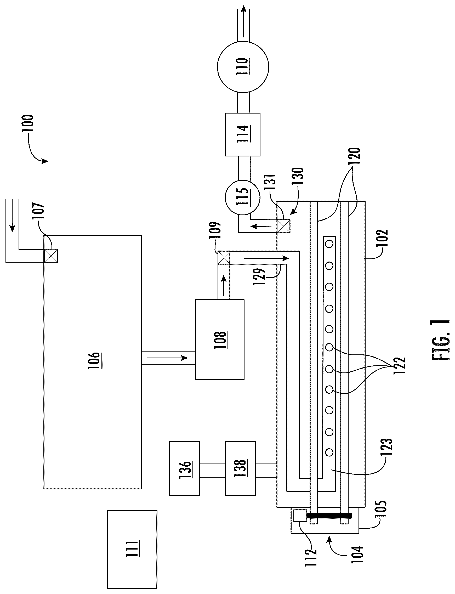 Patent US12564806 Figure 1 – Cartridge filter cleaning system and method