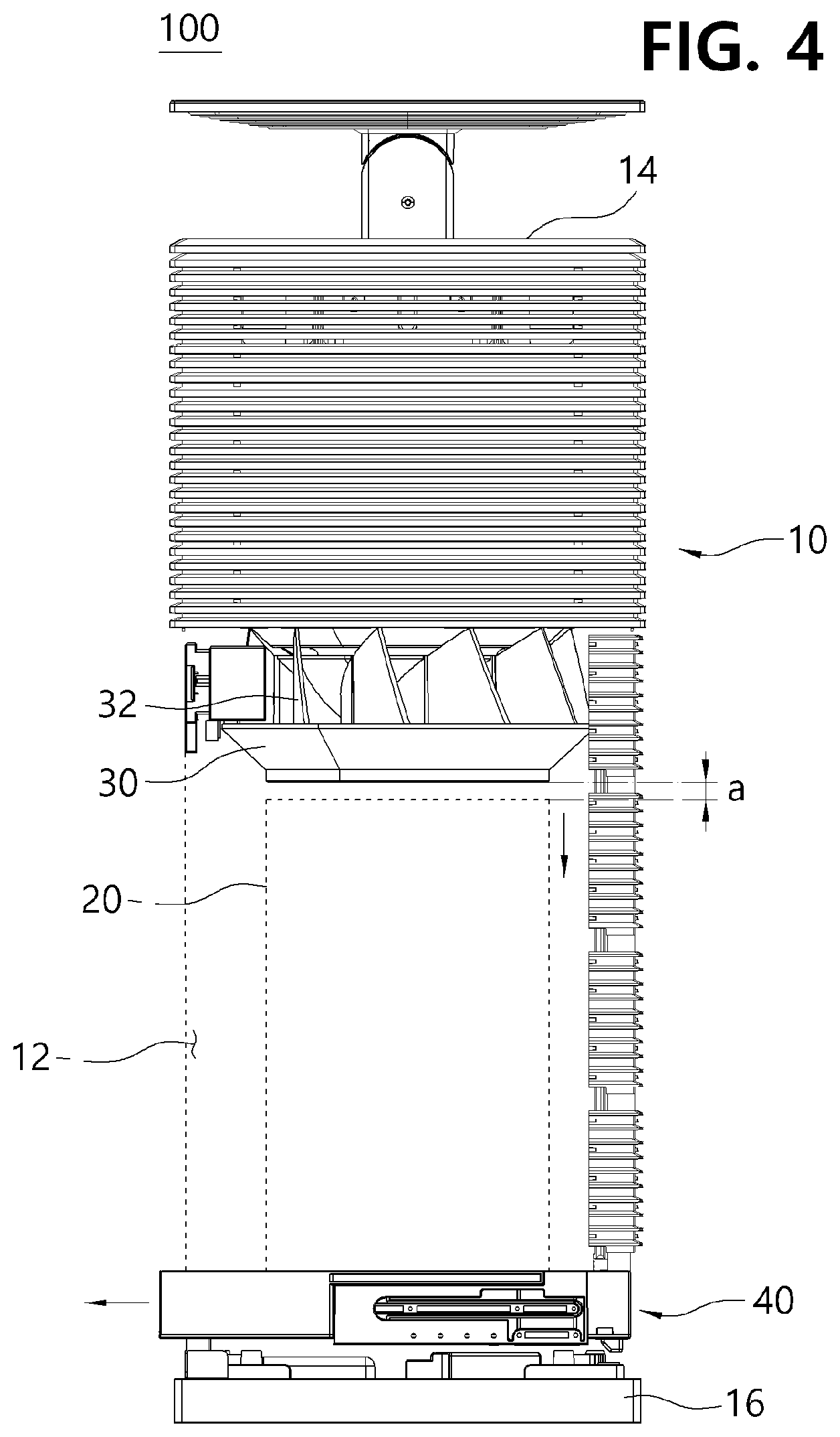 Patent US12564809 Figure 4 – Air purifier