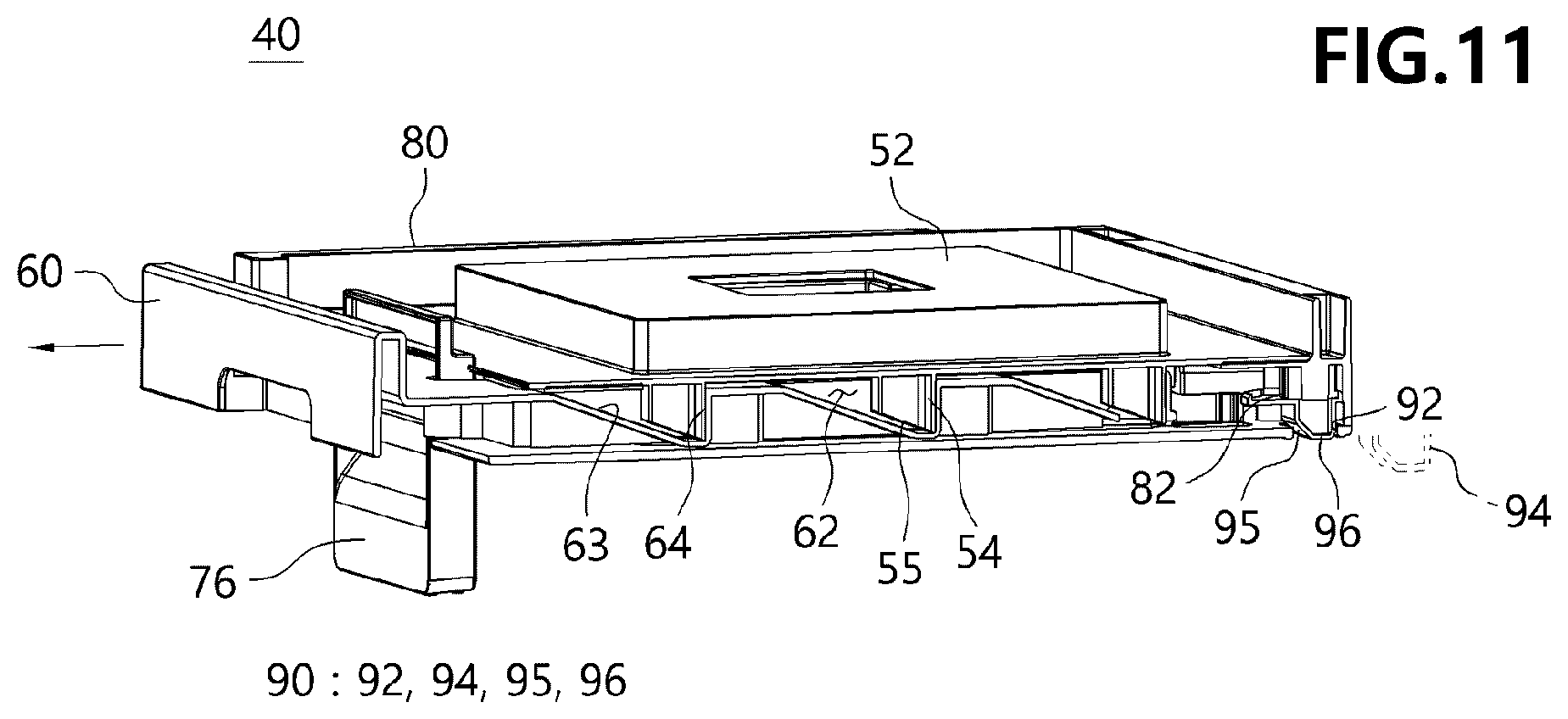 Patent US12564809 Figure 11 – Air purifier