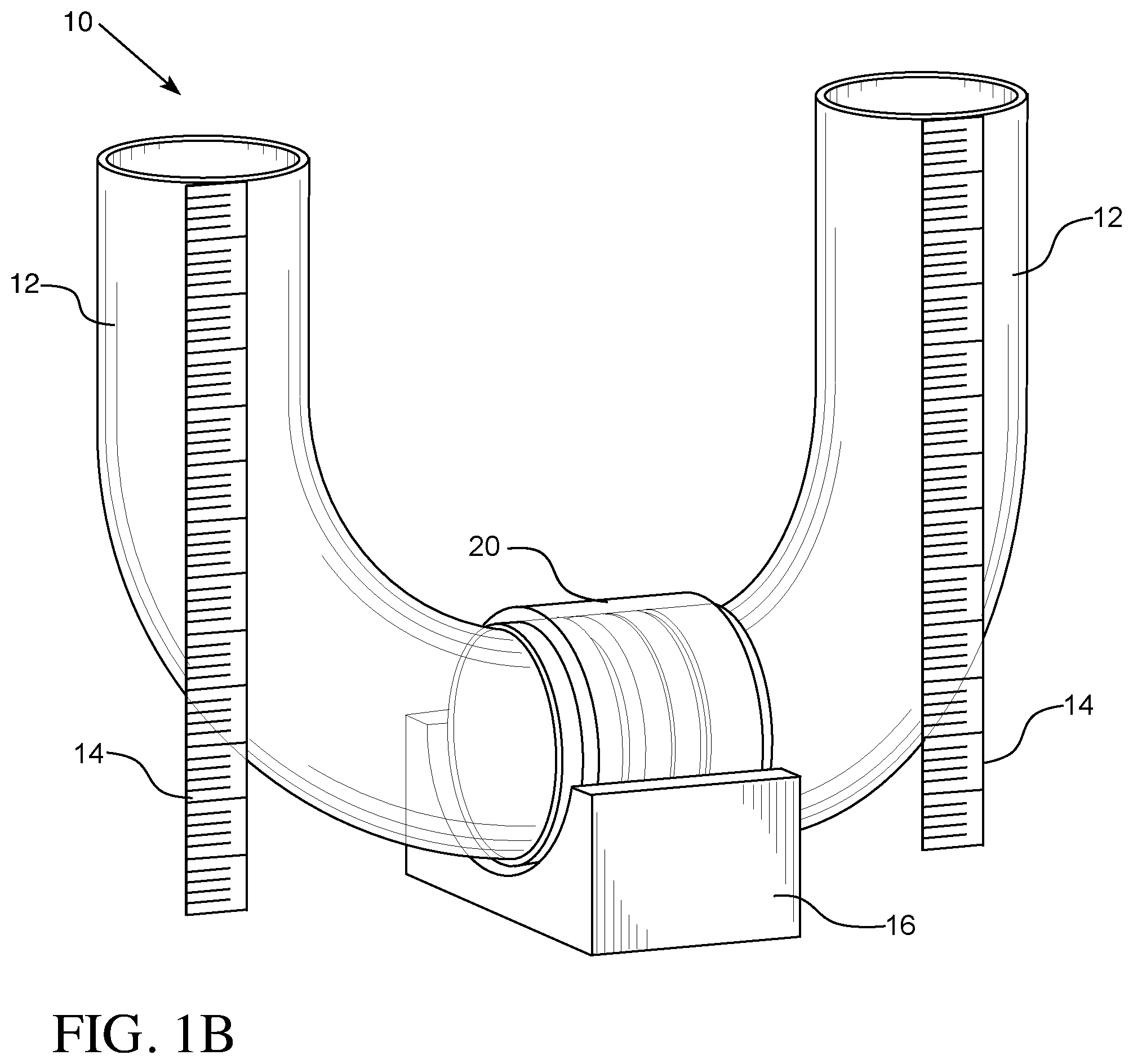 Patent US12564813 Figure 2 – Osmosis kit with U-tube apparatus and methods of using thereof