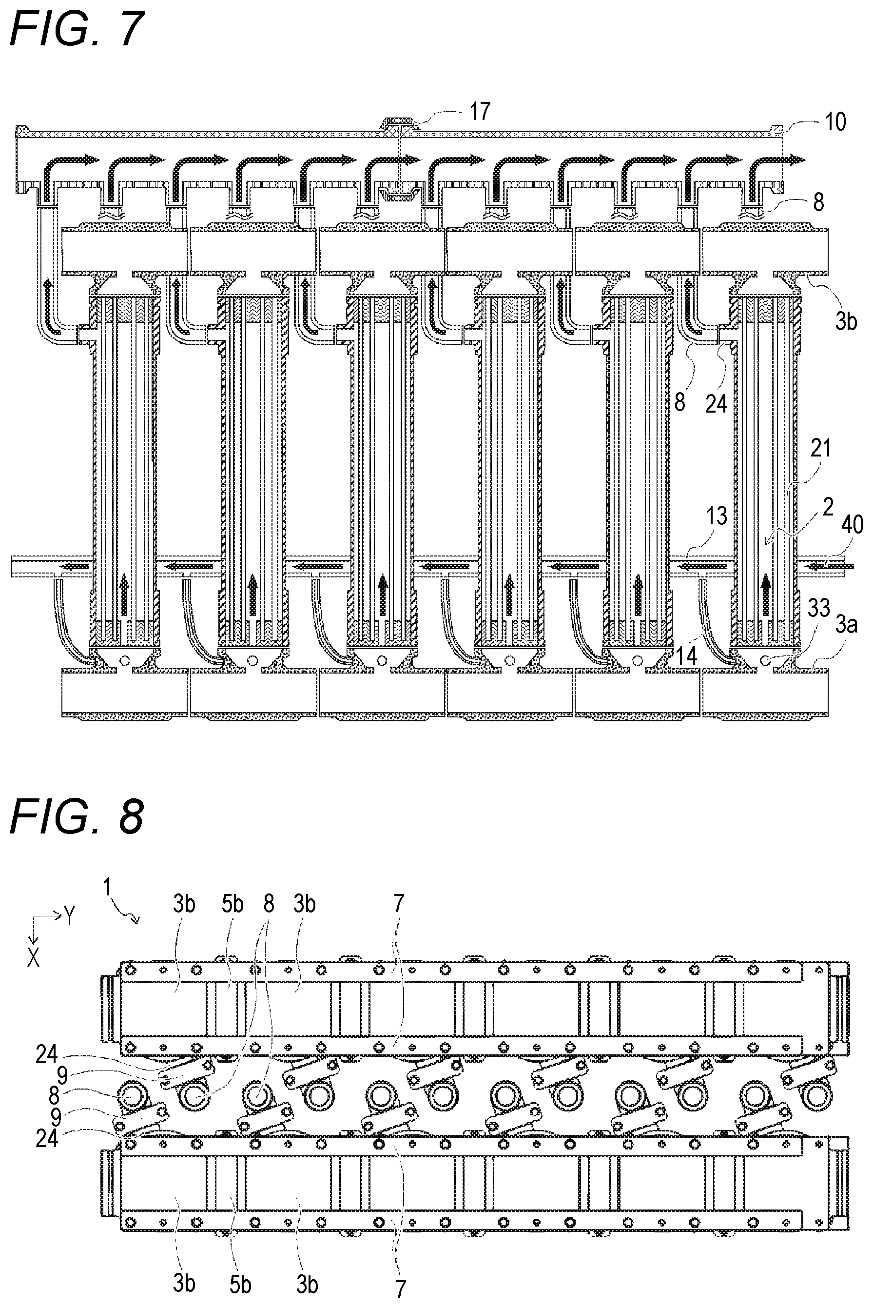 Patent US12564814 Figure 6 – Hollow-fiber membrane module unit