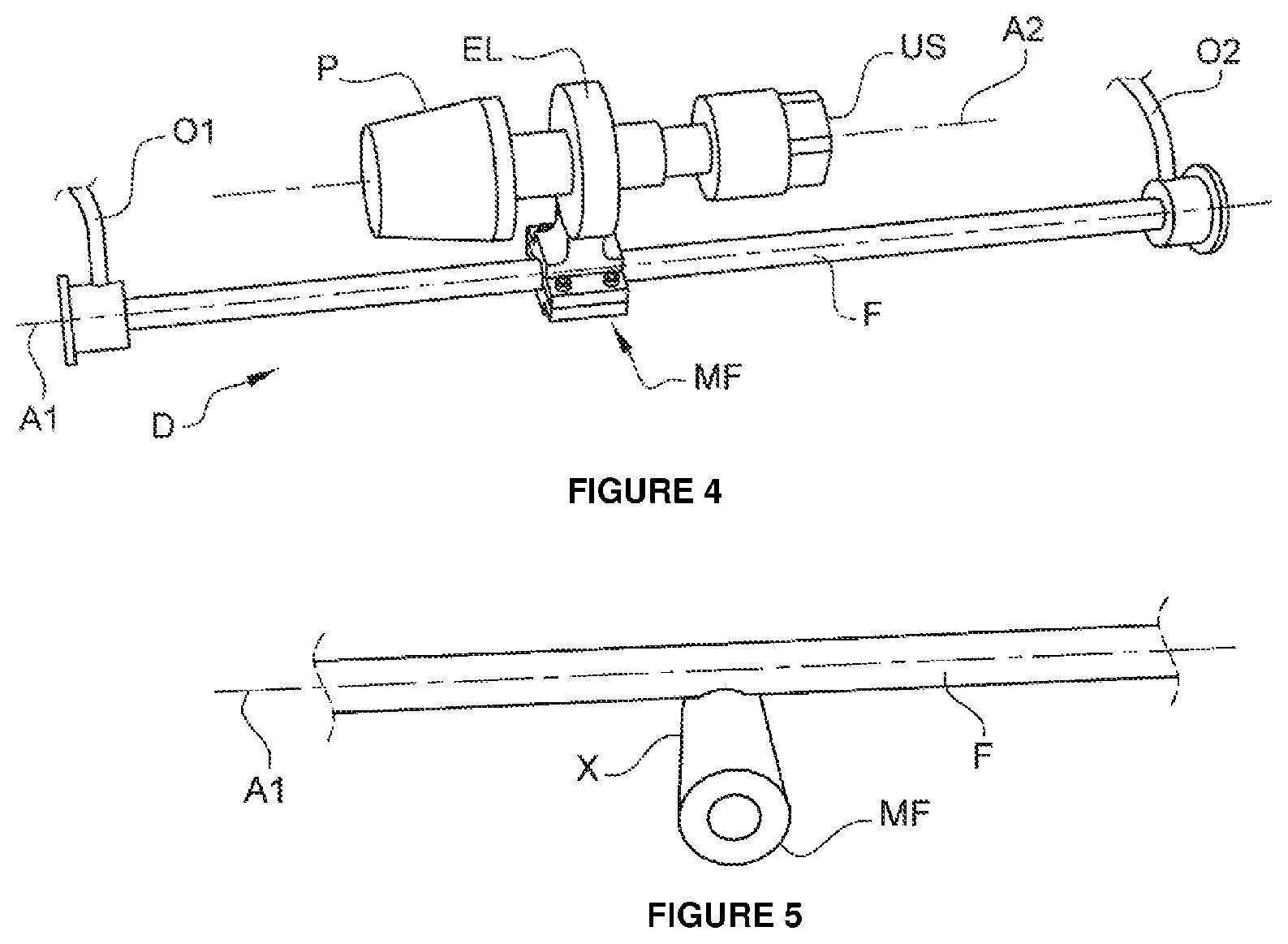Patent US12564815 Figure 4 – Liquid filtration device comprising an ultrasound emission module
