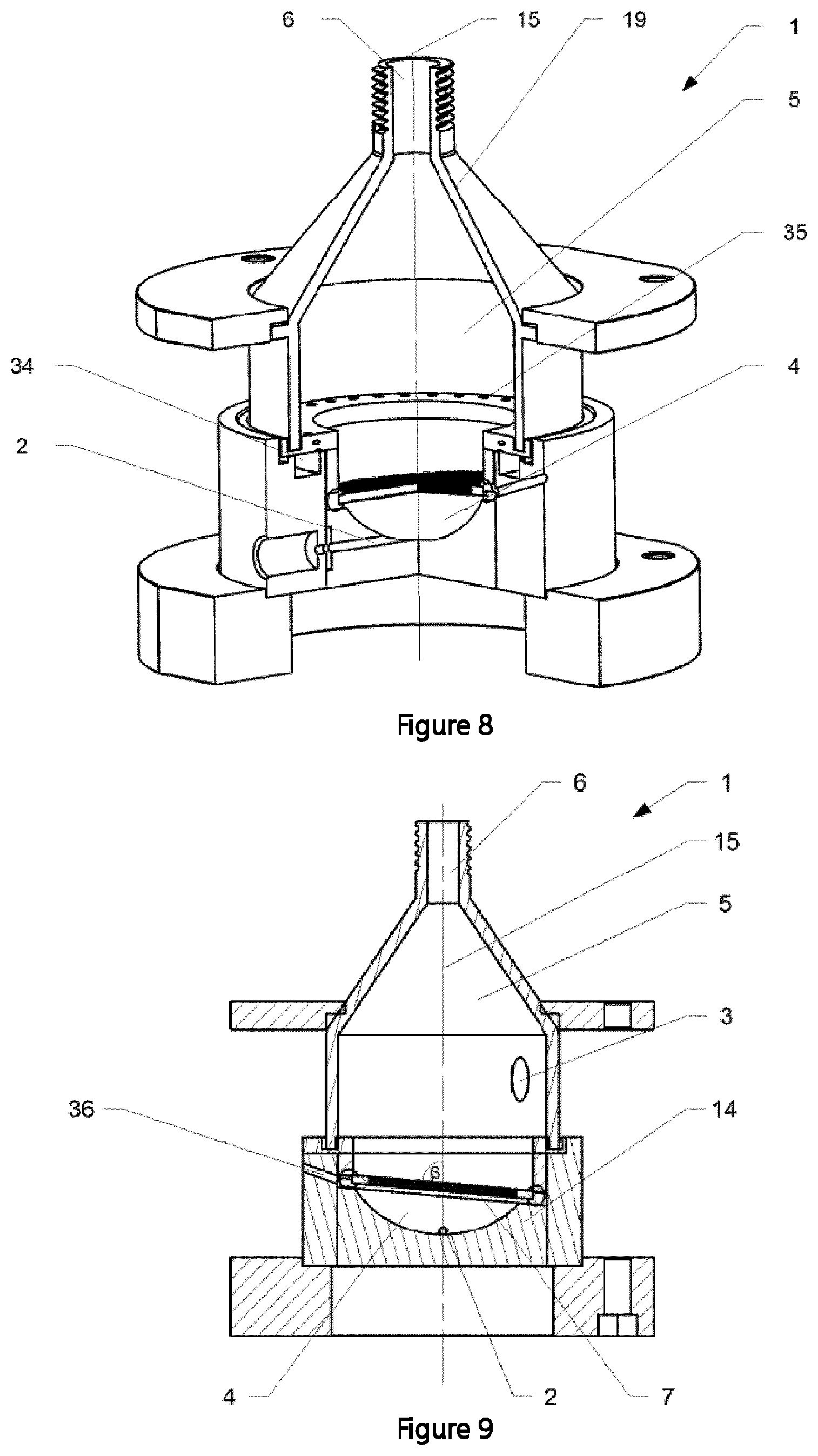 Patent US12564820 Figure 5 – Device and method for generating droplets