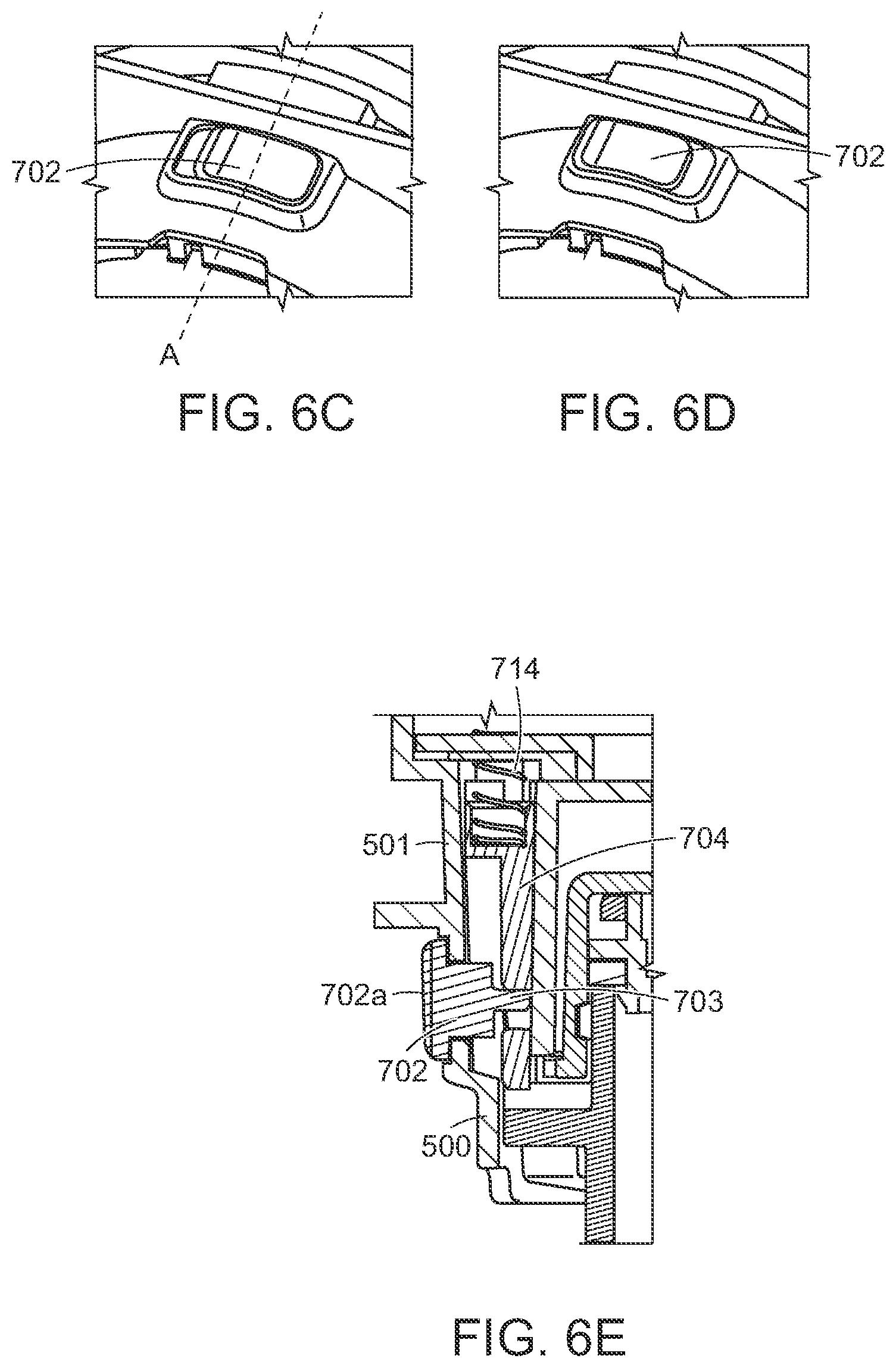 Patent US12564821 Figure 9 – Locking assembly for a micro puree machine