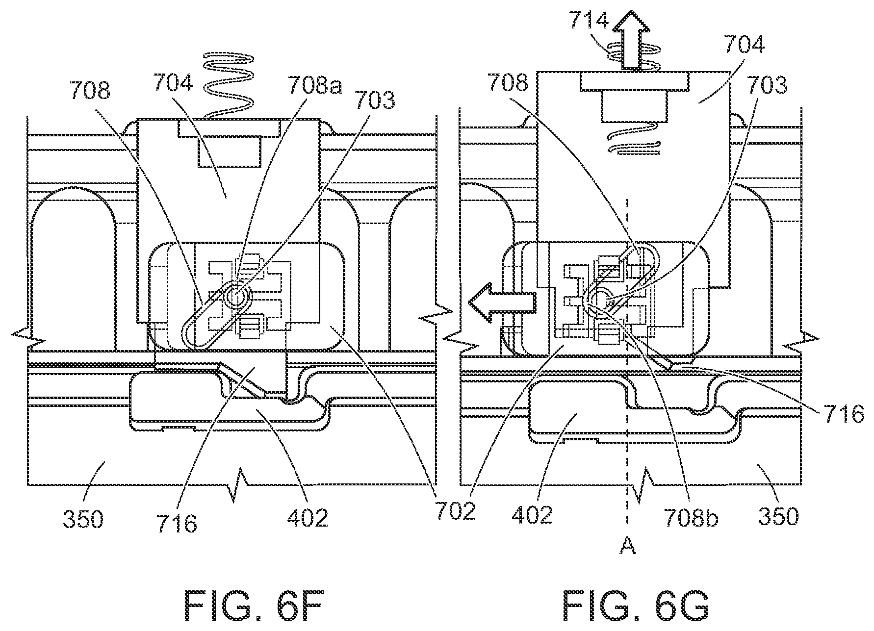 Patent US12564821 Figure 10 – Locking assembly for a micro puree machine