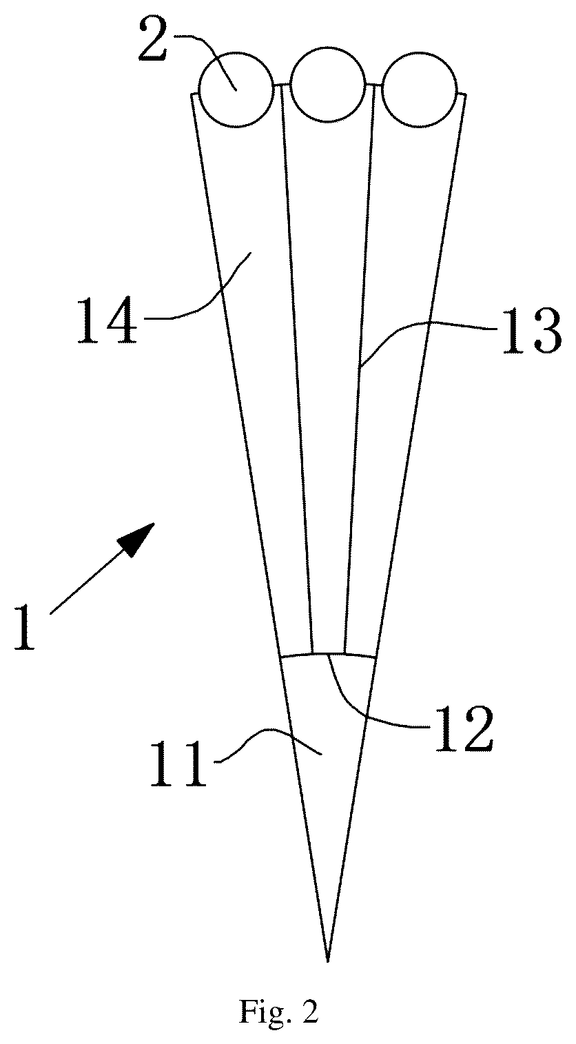 Patent US12564835 Figure 7 – Biosensing platform for in-situ sampling and target detection based on upconversion luminescence