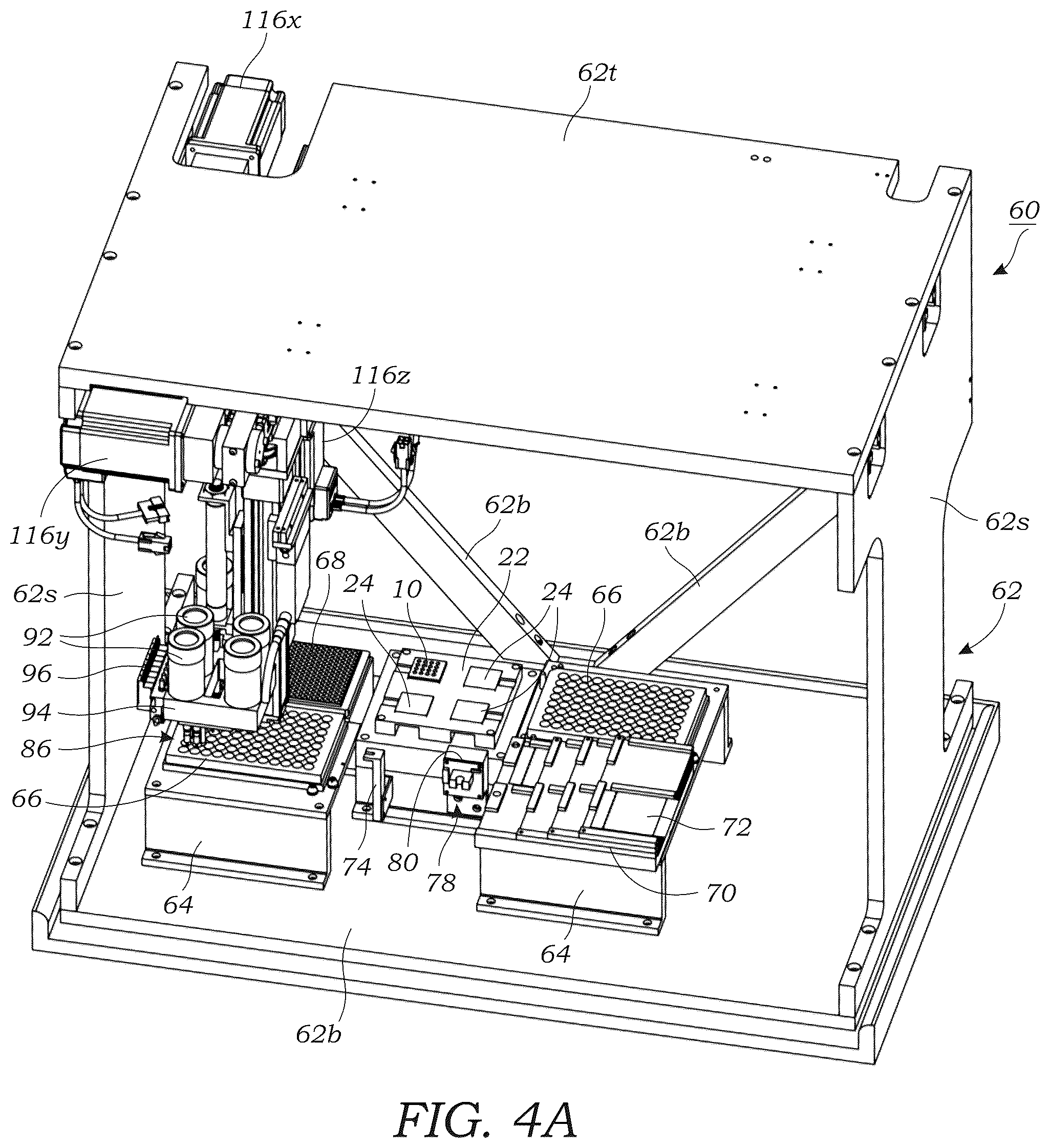 Patent US12564840 Figure 6 – High throughput radiochemistry system