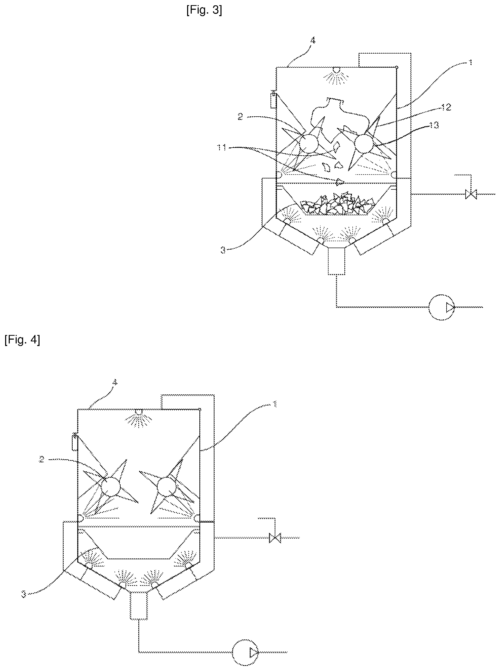 Patent US12564844 Figure 3 – Container grinding system containing or having contained a plant protection product